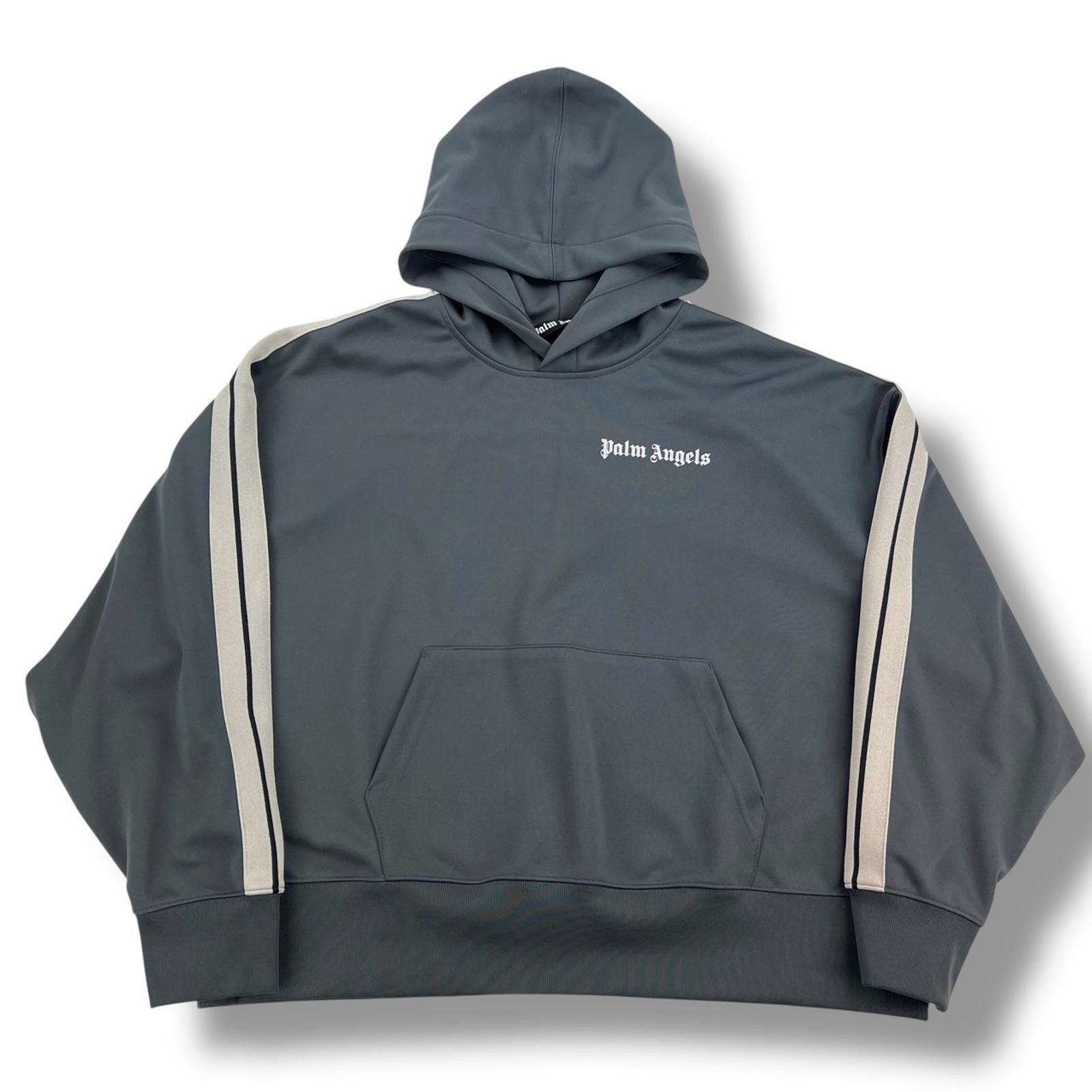 Palm Angels Palm Angels Grey Pullover Hoodie Size US S / EU 44-46 / 1 - 2 Thumbnail