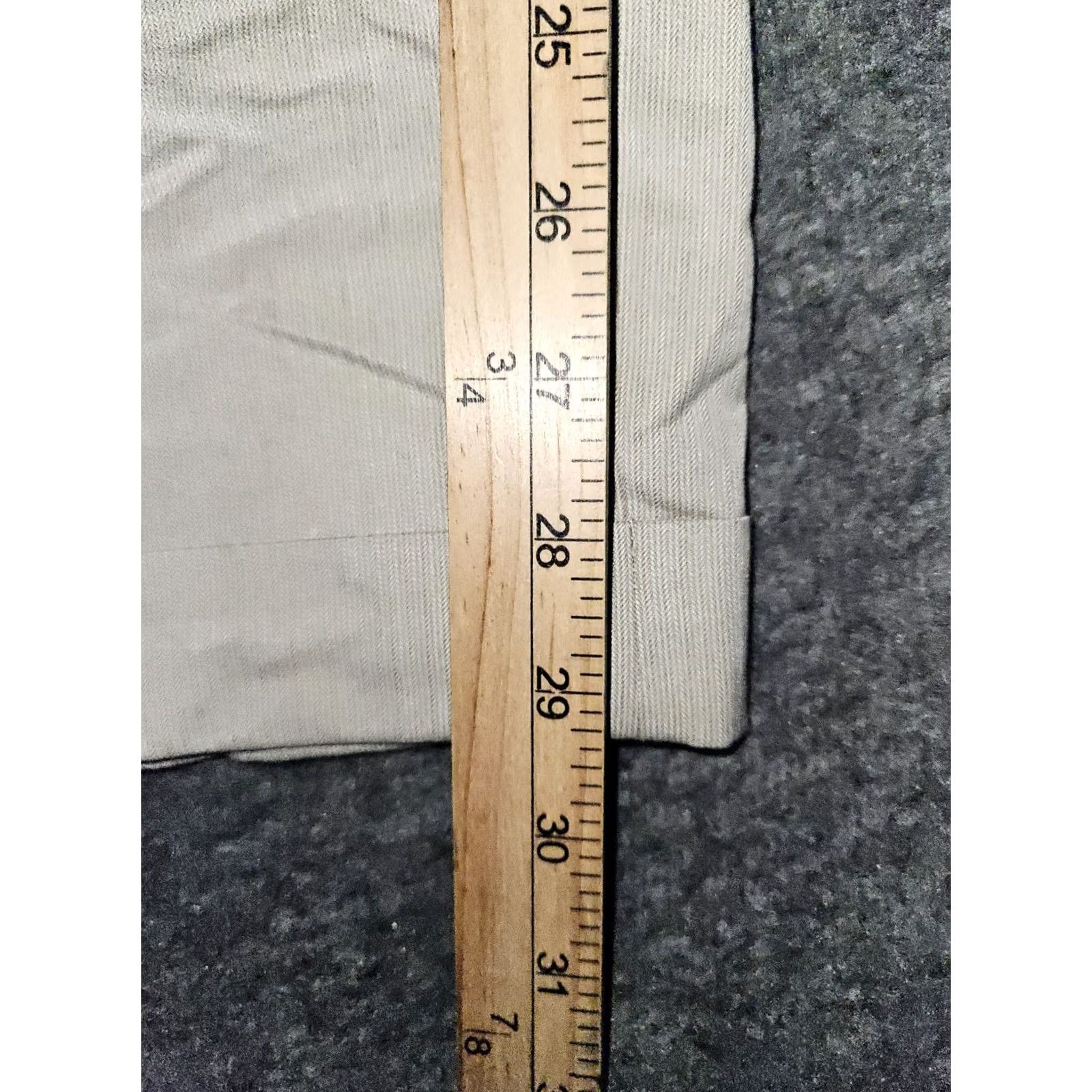 Ralph Lauren Ralph Ralph Lauren Men's 42x30 Tan Cream Pleated Dress Pants Business Workwear 90s Designer Size US 42 / EU 58 - 6 Thumbnail