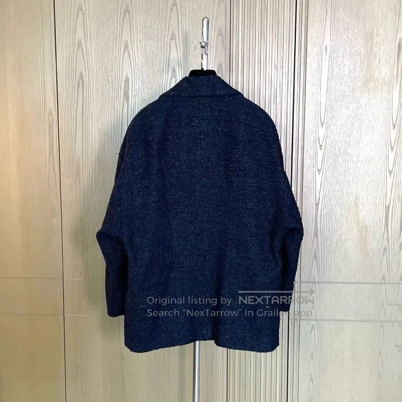 Chanel Chanel Black Cotton Blend Tweed Jacket . Size S / US 4 / IT 40 - 1 Thumbnail