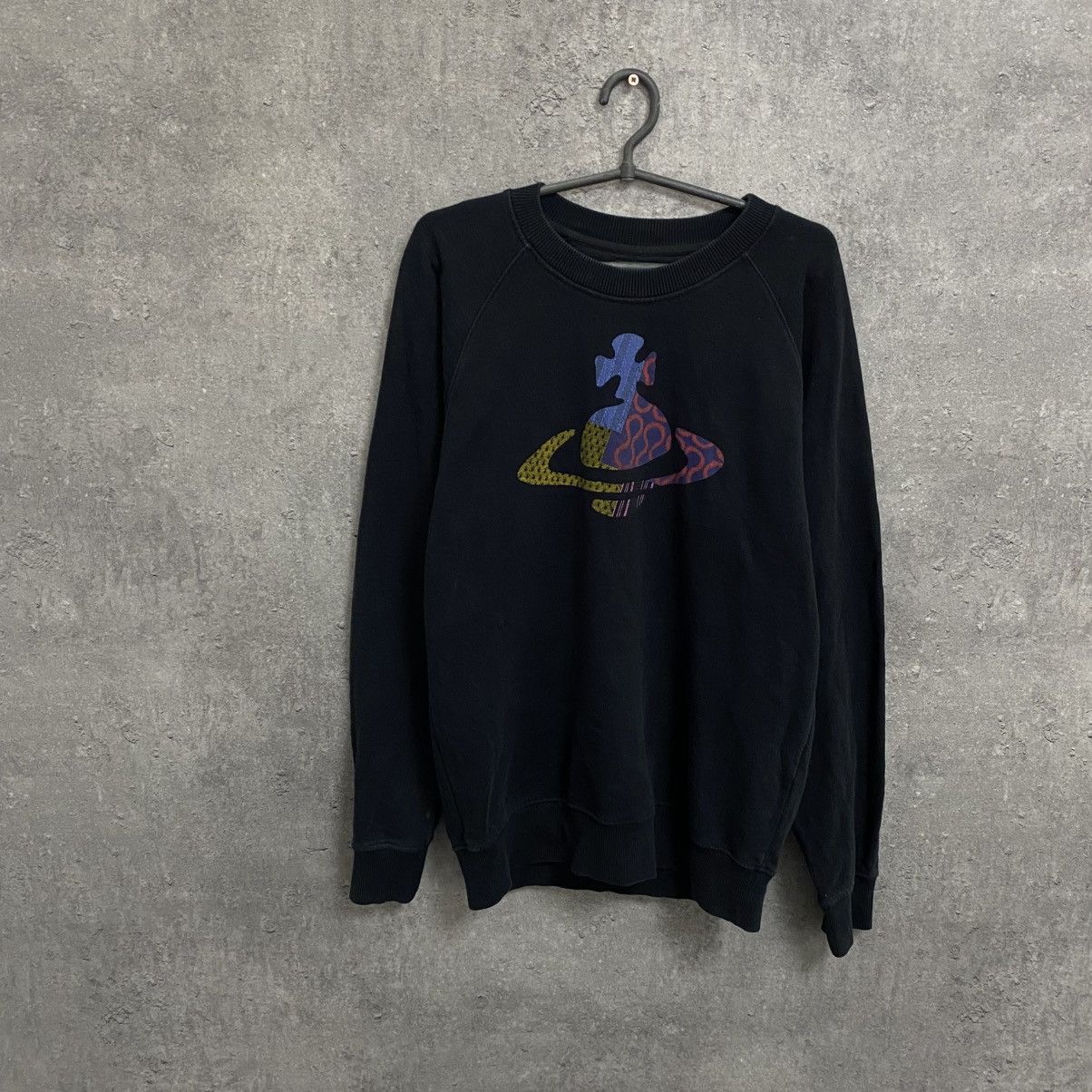 Vivienne Westwood Vintage Vivienne Westwood Big Logo Sweatshirt Y2K Size US M / EU 48-50 / 2 - 1 Thumbnail