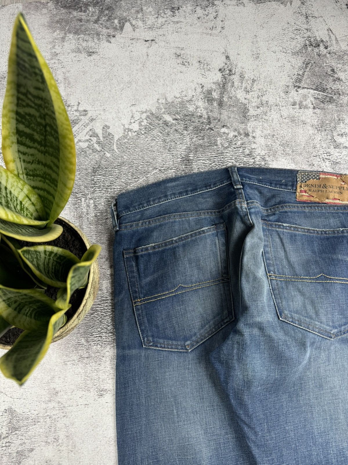 Denim & Supply Ralph Lauren Vintage Denim & Supply 36/32 Ralph Slim Jeans Pants Trousers Size US 36 / EU 52 - 9 Thumbnail