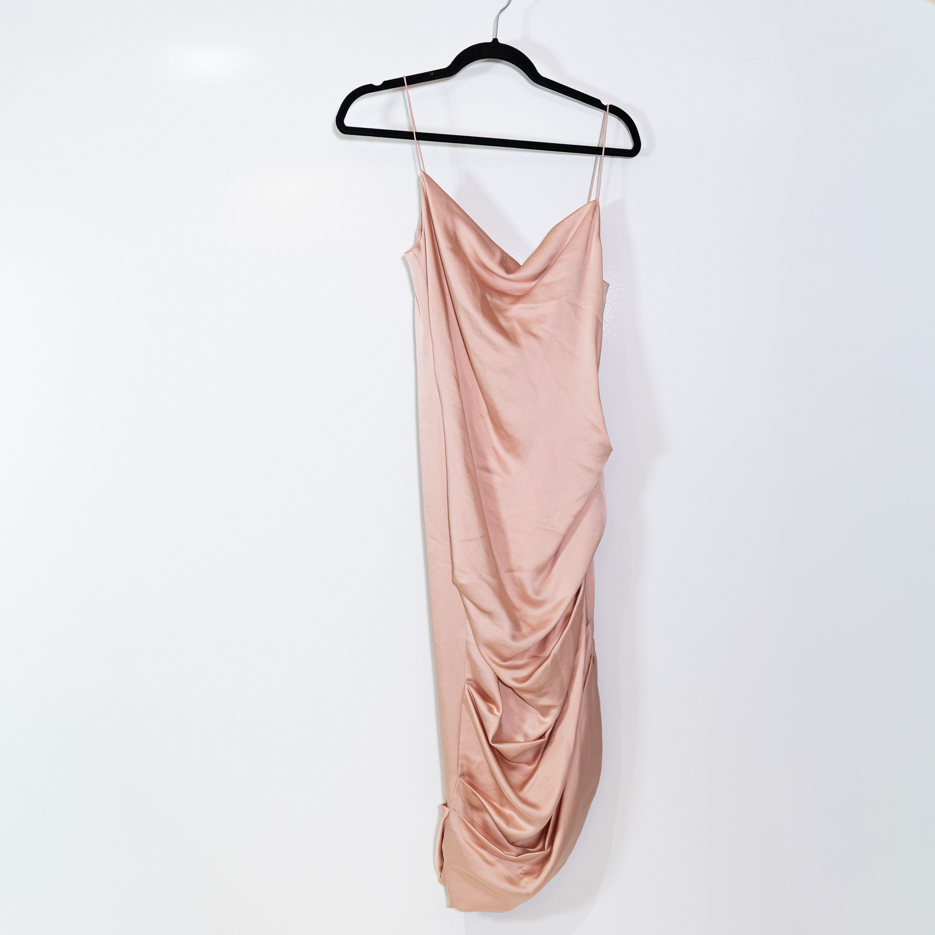 Jonathan Simkhai NEW Jonathan Simkhai Satin Cowl Neck Size S / US 4 / IT 40 - 1 Thumbnail