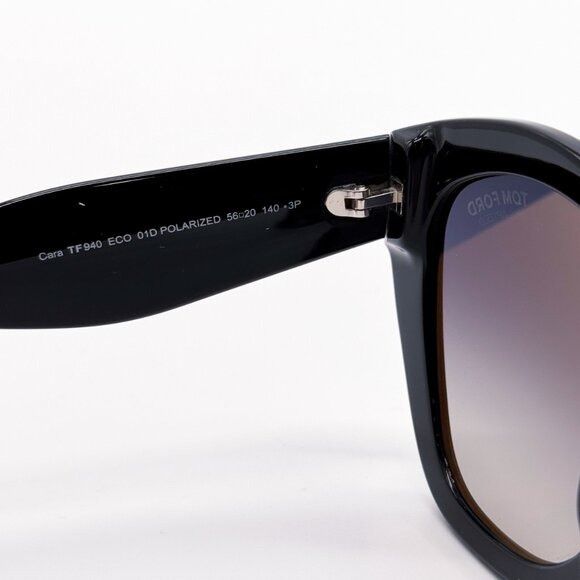 Tom Ford NEW TOM FORD CARA TF940 POLARIZED 01D WOMEN SUNGLASSES FT094 Size ONE SIZE - 8 Thumbnail