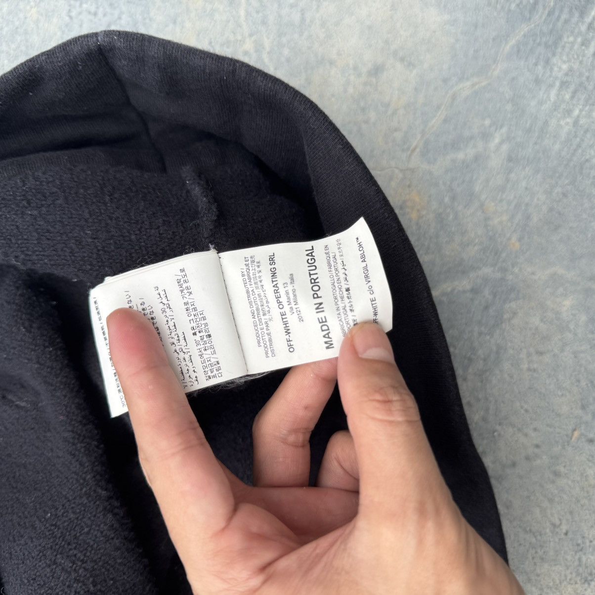Off-White Off White X Virgil Abloh Black Dripping Arrow Hoodie Size US XS / EU 42 / 0 - 19 Thumbnail