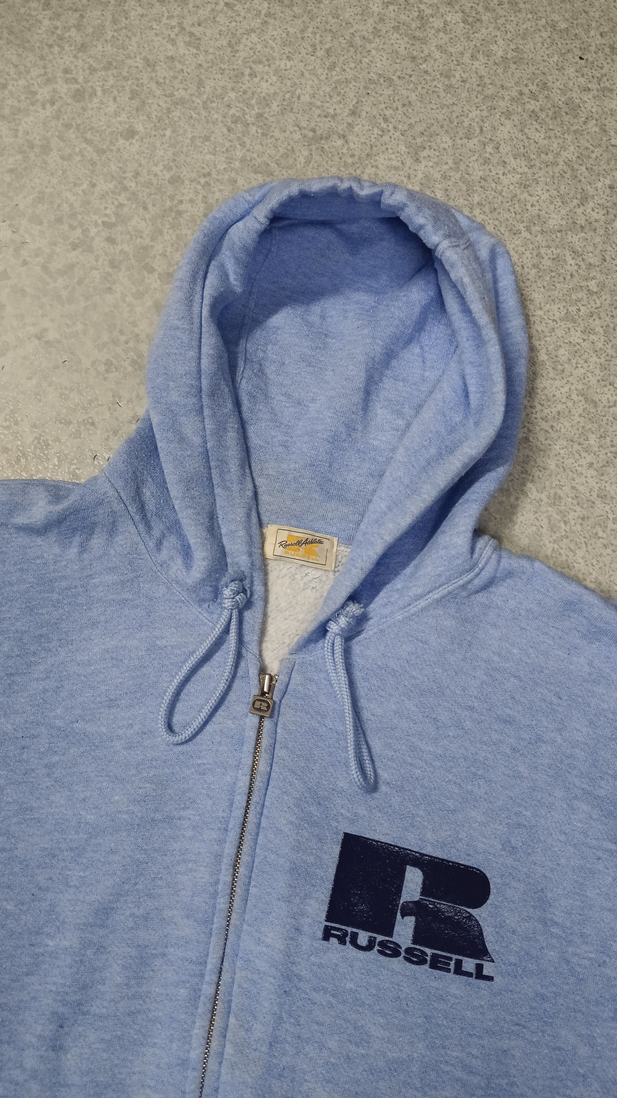 Mizuno × Russell Athletic Vintage Russell Athletic X Mizuno Hoodie Made In Japan Size US L / EU 52-54 / 3 - 4 Thumbnail