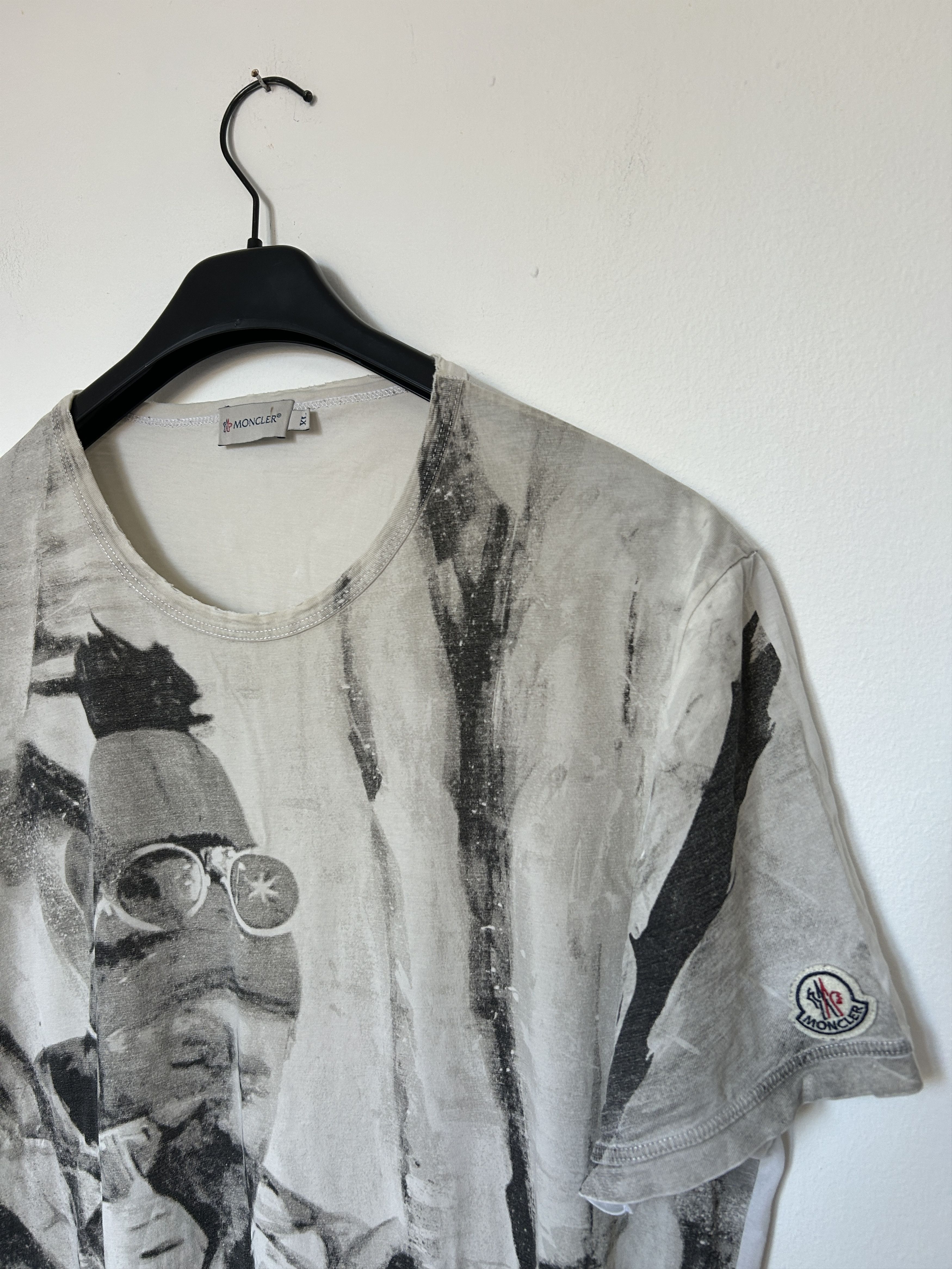 Moncler Moncler Japanese Samurai Logo t-shirt tee Size US L / EU 52-54 / 3 - 3 Thumbnail