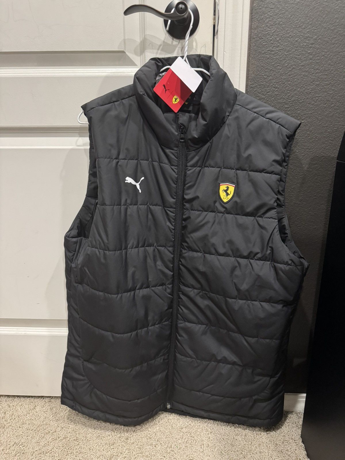 Ferrari × Puma Puma x Ferrari Puffer Vest Size US L / EU 52-54 / 3 - 1 Thumbnail
