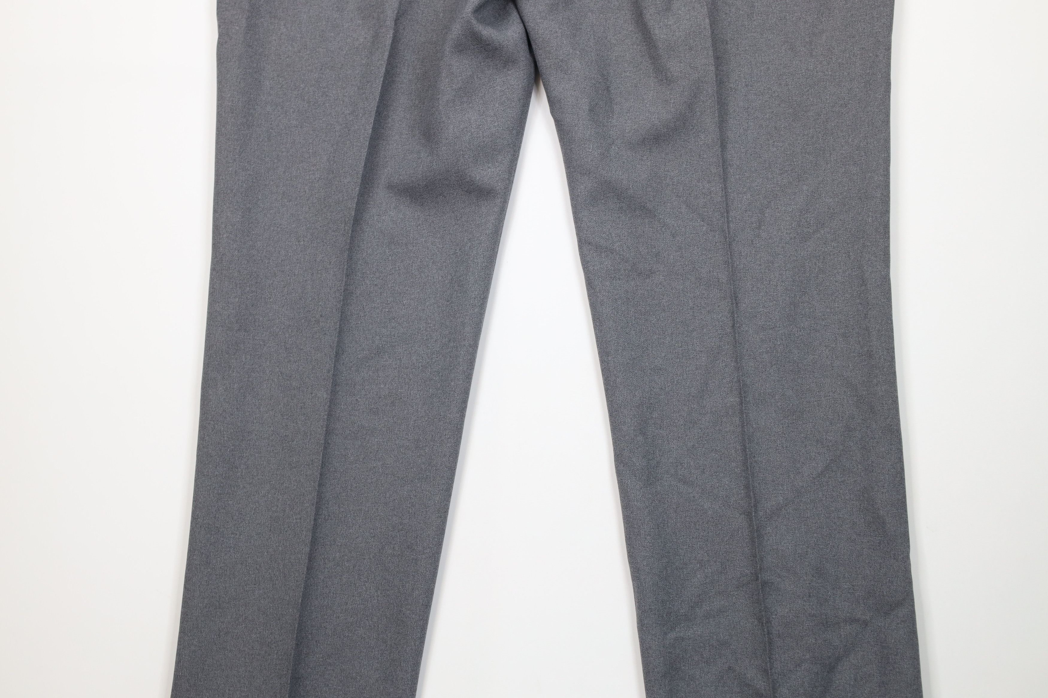 Vintage Vintage 70s Streetwear Flared Wide Leg Chino Pants Gray USA Size US 44 / EU 60 - 11 Thumbnail