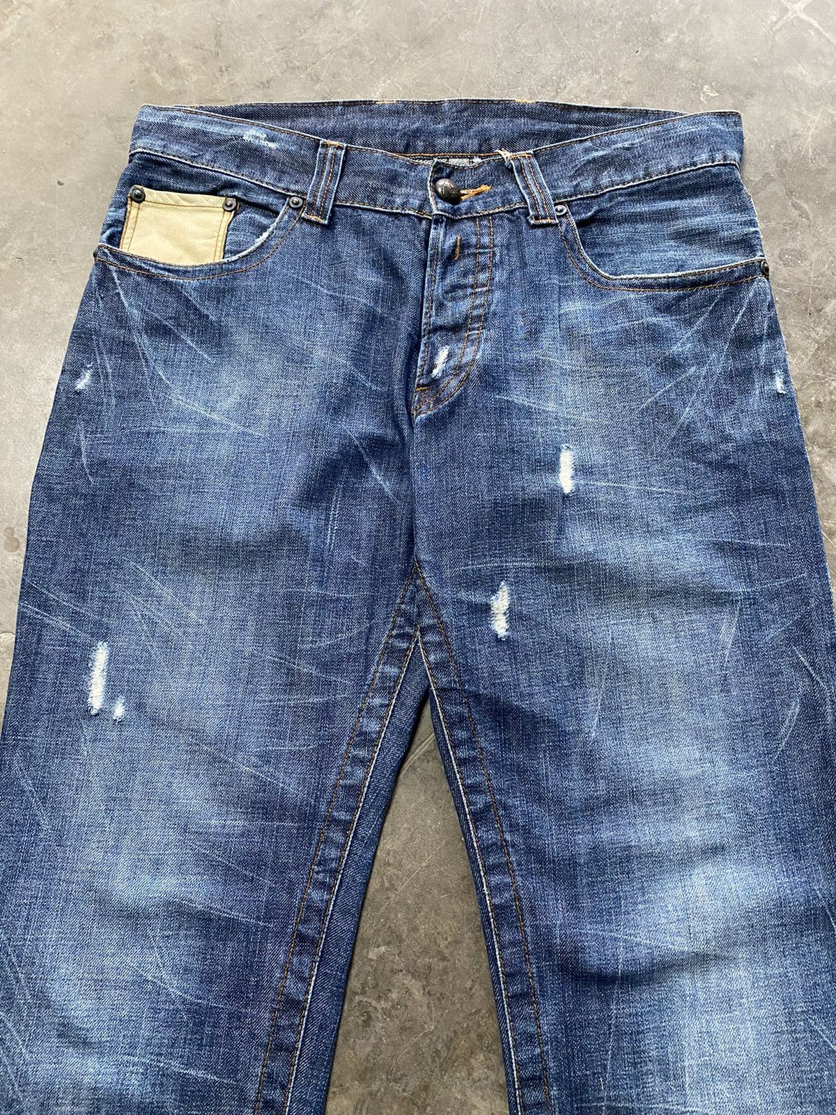 Hysteric Glamour × Jun Takahashi × Tornado Mart BAGGY JEANS JAPANESE JUNMEN BY JUN TAKAHASI @act230 Size US 34 / EU 50 - 7 Thumbnail