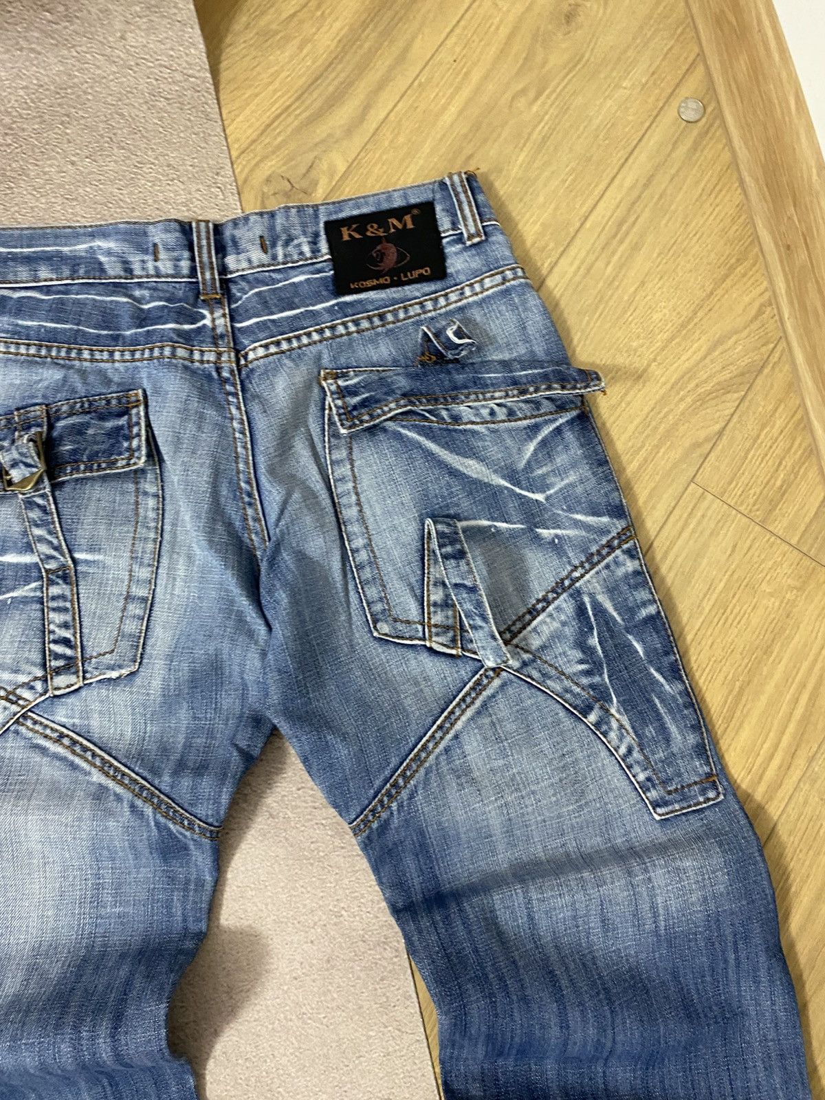 Vintage Kosmo Lupo vintage If Six Was Nine style baggy pants Size US 29 - 6 Thumbnail