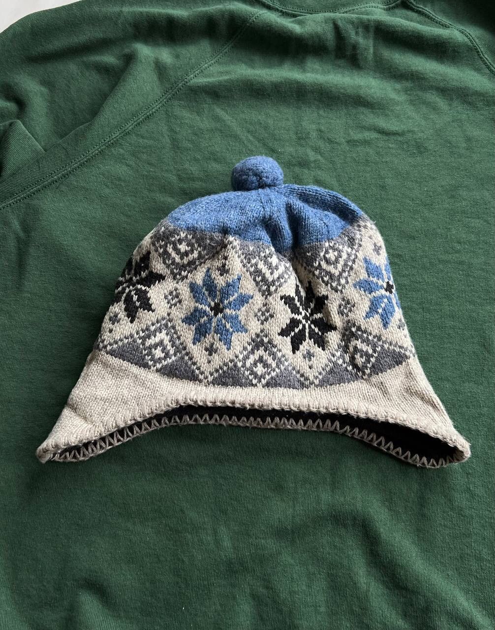Patagonia × Vintage Vintage Patagonia Knit Trapper Hat Ushanka Earflap Size ONE SIZE - 1 Thumbnail