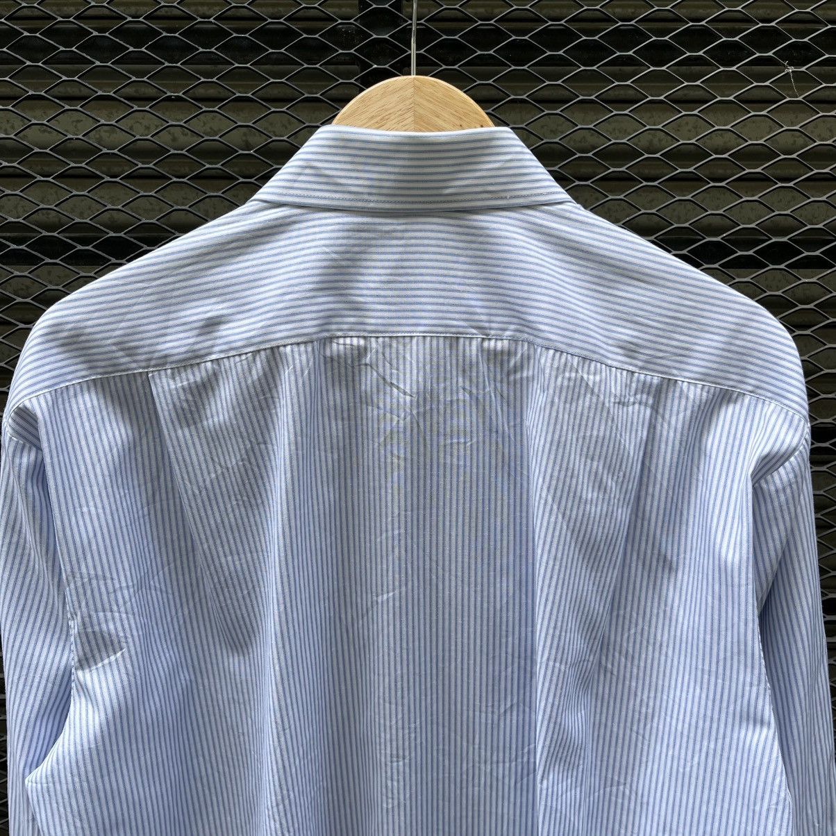 Yohji Yamamoto Sacsny Y’saccs by Yohji Yamamoto Striped Shirt Japanese Size US XL / EU 56 / 4 - 9 Thumbnail