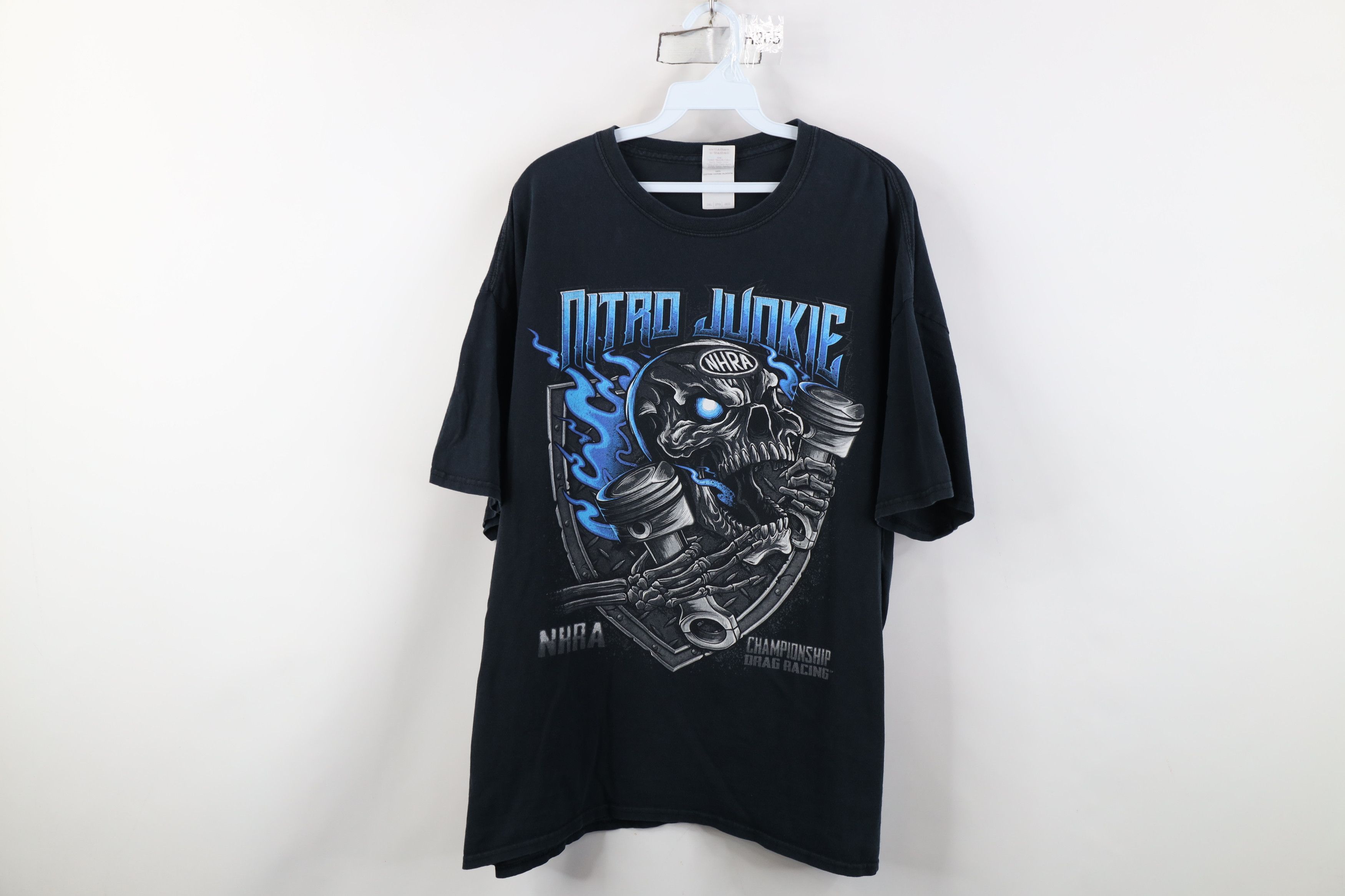 Vintage Vintage Y2K NHRA Championship Drag Racing Junkie T-Shirt Size US XXL / EU 58 / 5 - 1 Thumbnail