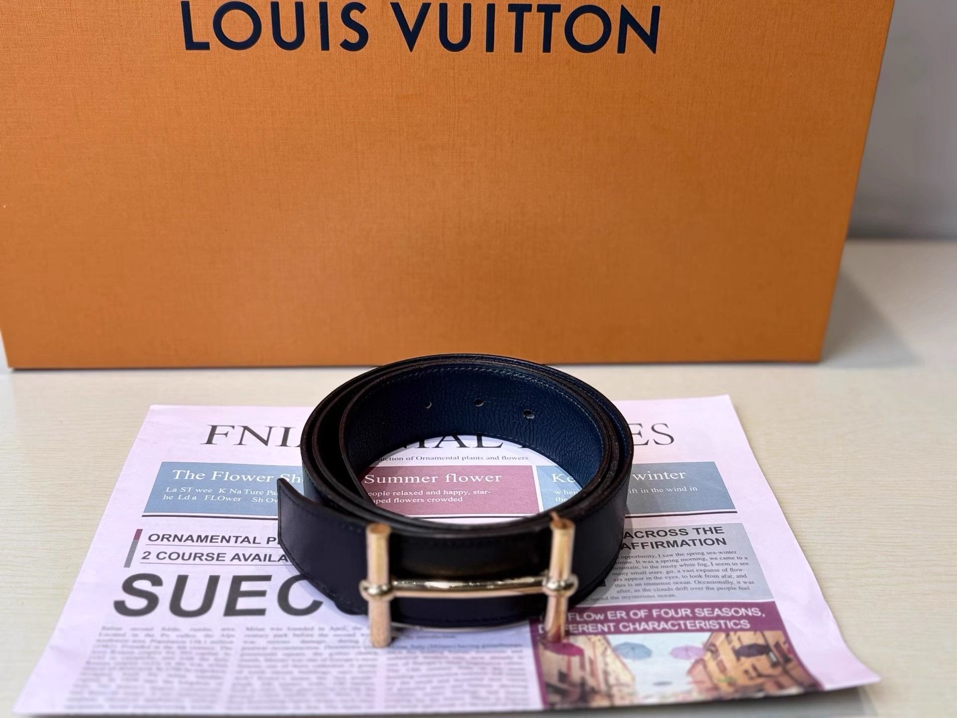 Hermes Hermes H Buckle Reversible Belt K36 Size ONE SIZE - 1 Thumbnail