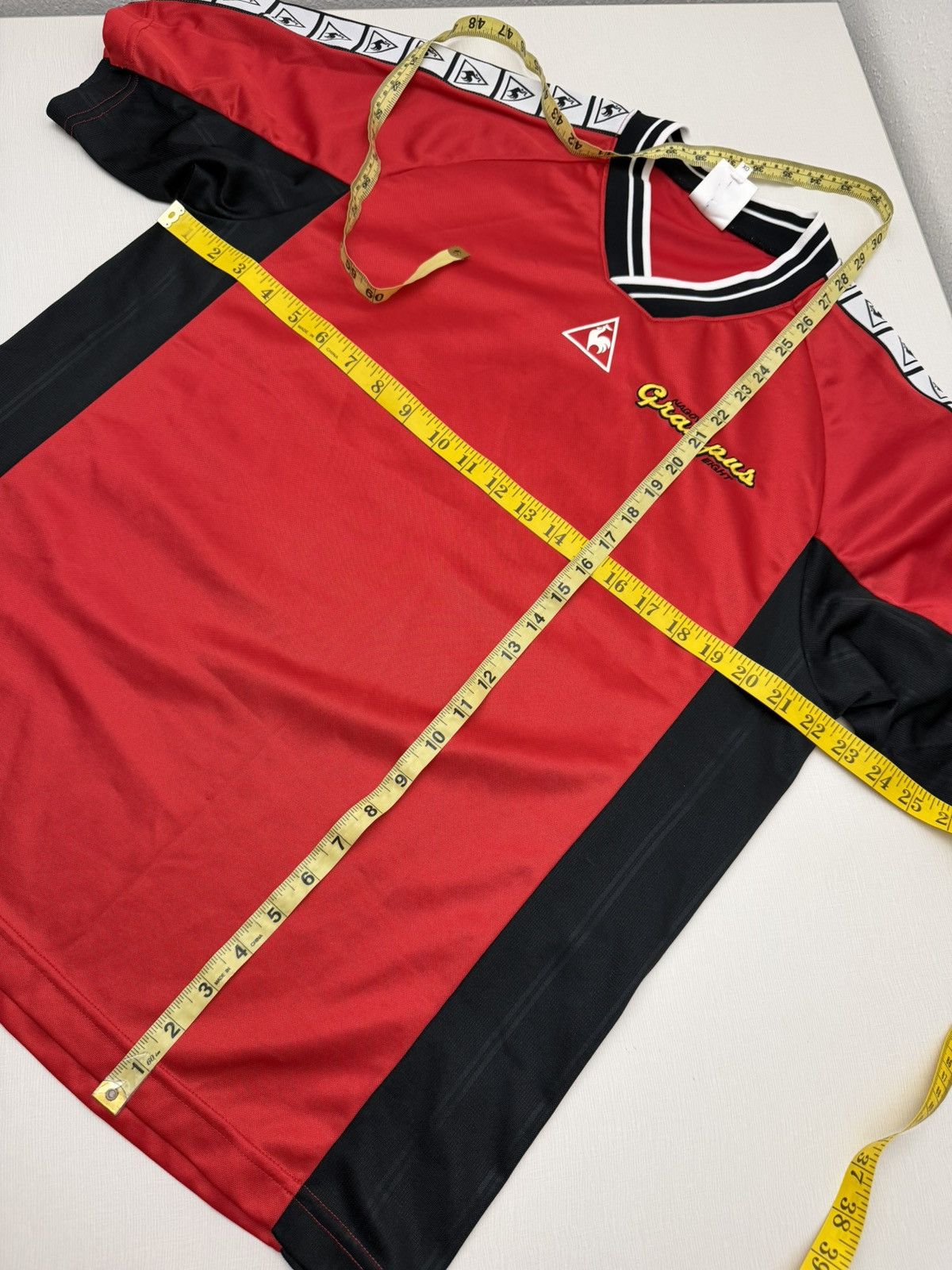 Le Coq Sportif Vintage 90s Y2K Nagoya Grampus Eight J.League Le Coq Sportif Size US XL / EU 56 / 4 - 7 Thumbnail