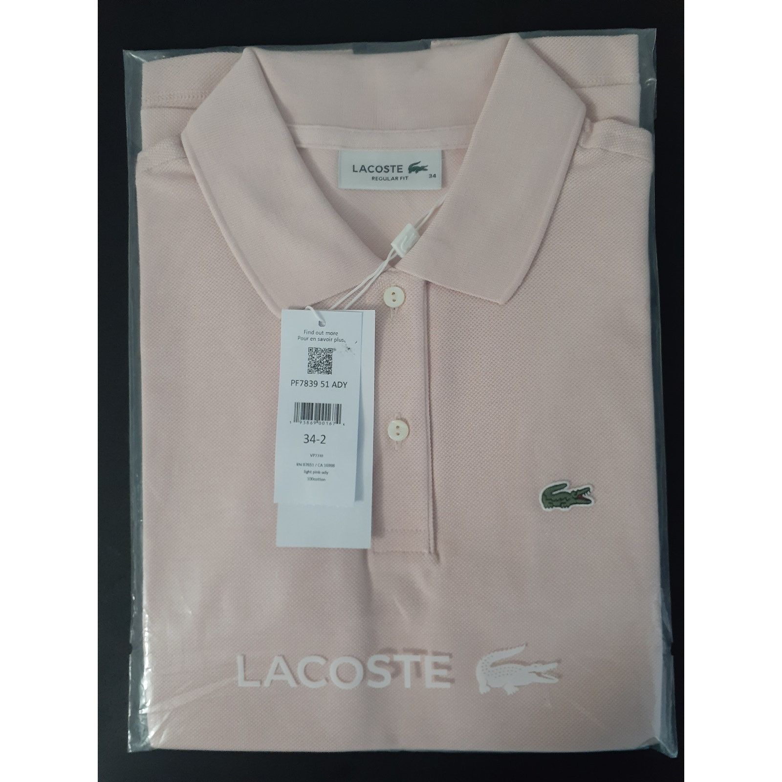 Lacoste Lacoste Women's Regular Fit Soft Cotton Petit Polo Nidus 2 Size XS / US 0-2 / IT 36-38 - 3 Thumbnail