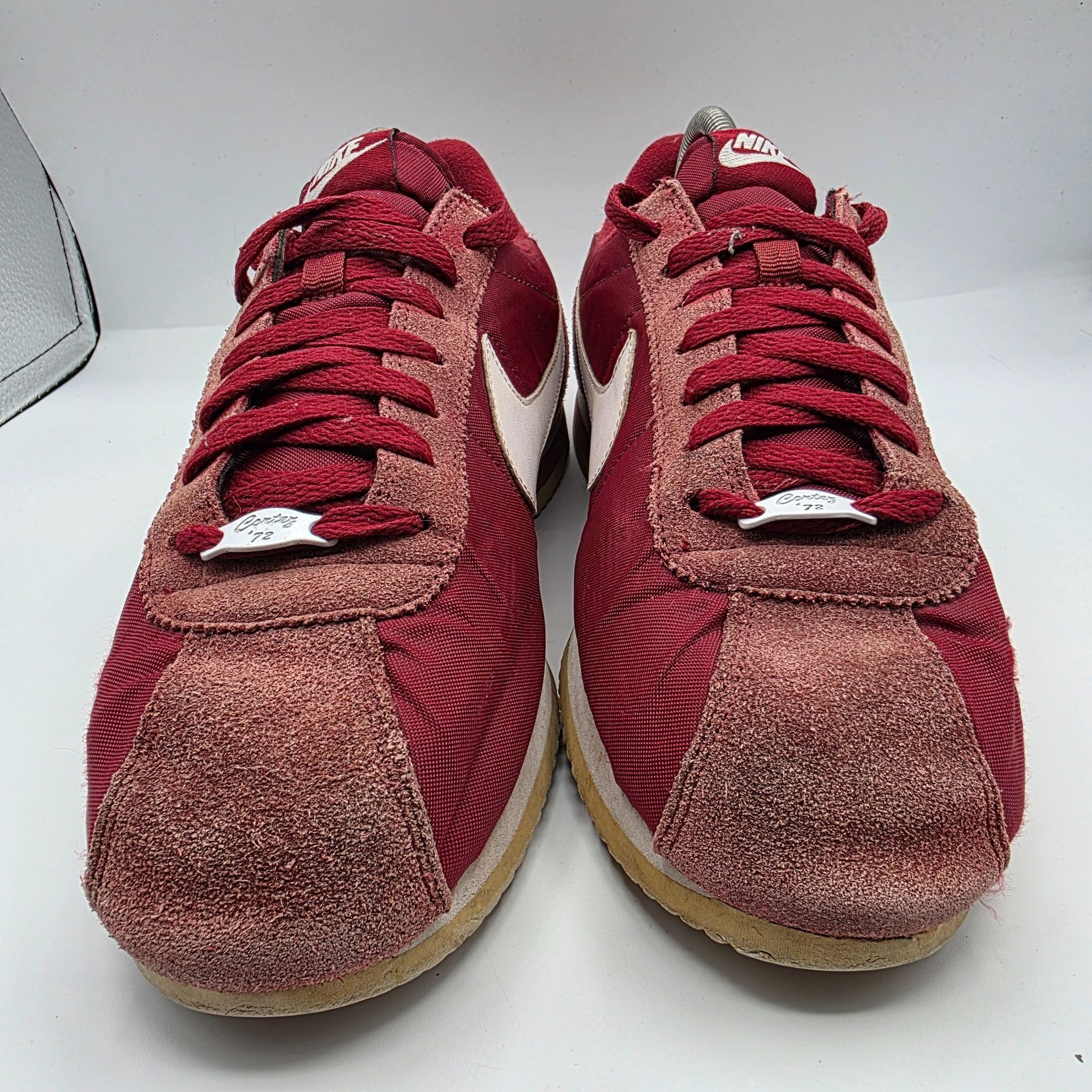 Nike Nike Cortez Basic Nylon Team Red Mens Size 10.5 Sneaker Shoe Size US 10.5 / EU 43-44 - 13 Thumbnail