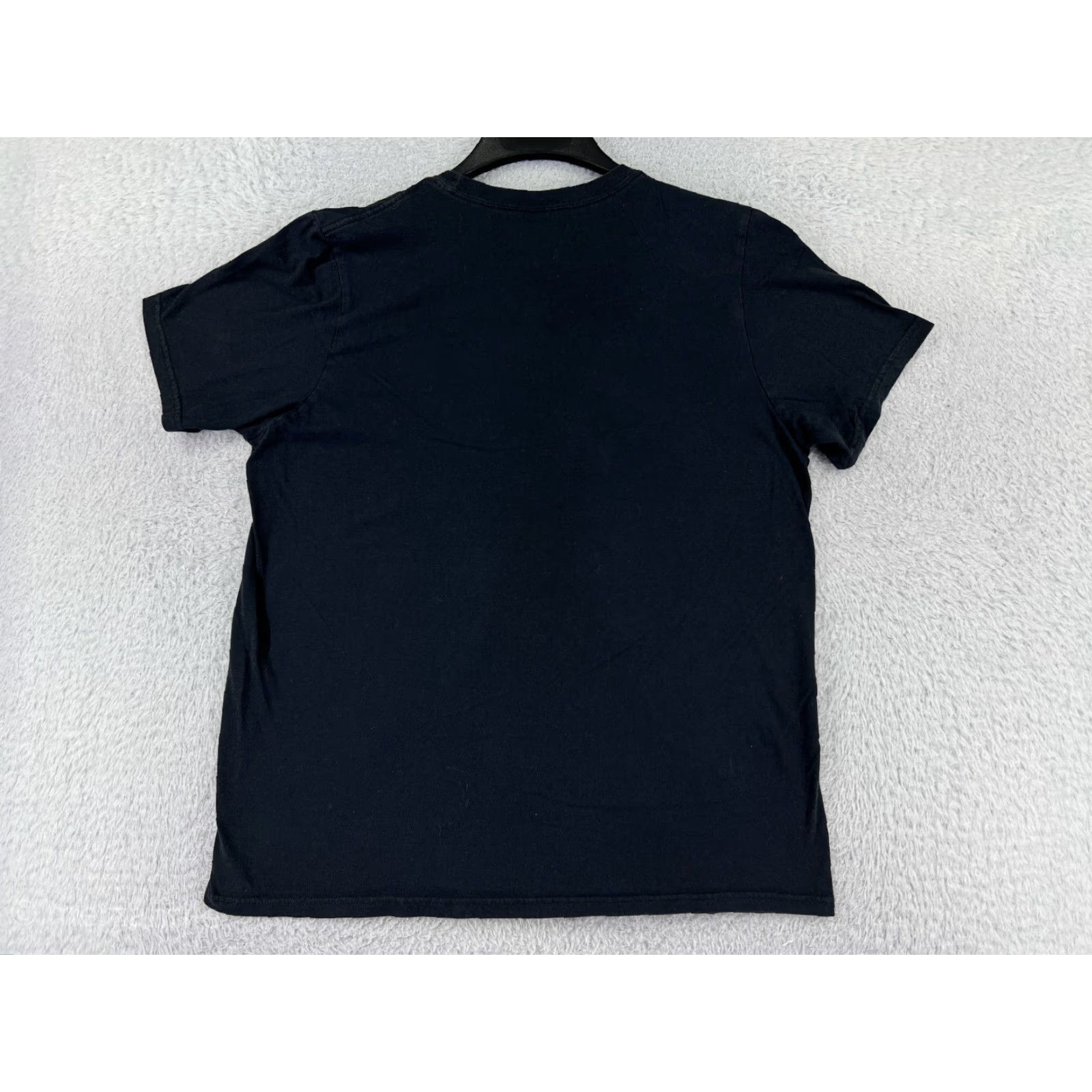 Adidas Adidas Shirt Mens Large Black Spellout Logo Crew Neck 100% Cotton Ampliflier Tee Size US L / EU 52-54 / 3 - 2 Thumbnail