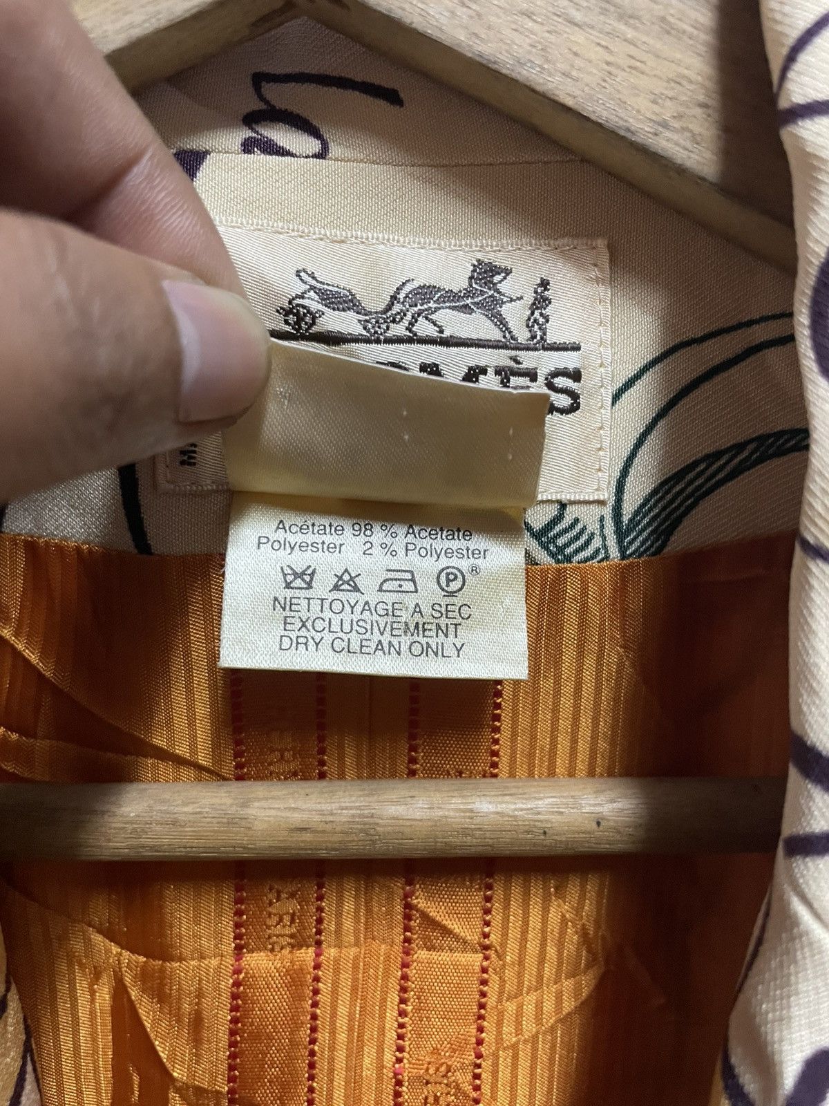 Hermes Vintage 90s Hermes Size M / US 6-8 / IT 42-44 - 16 Thumbnail