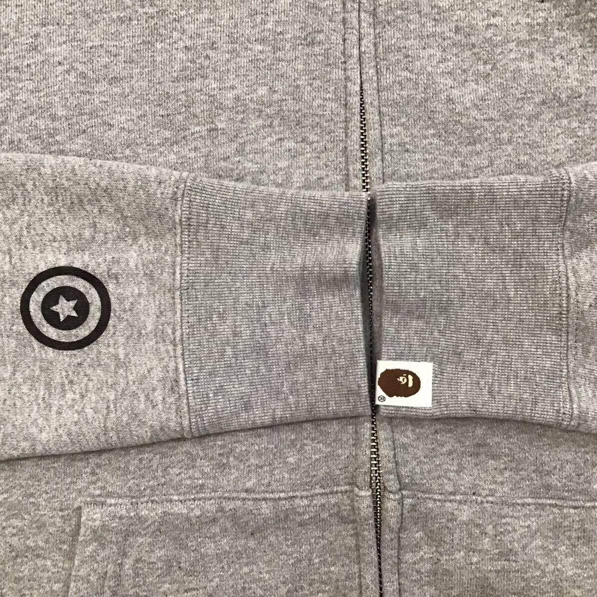 Bape × Nigo BAPE Giant multi camo shark full zip hoodie a bathing ape Size US M / EU 48-50 / 2 - 6 Thumbnail