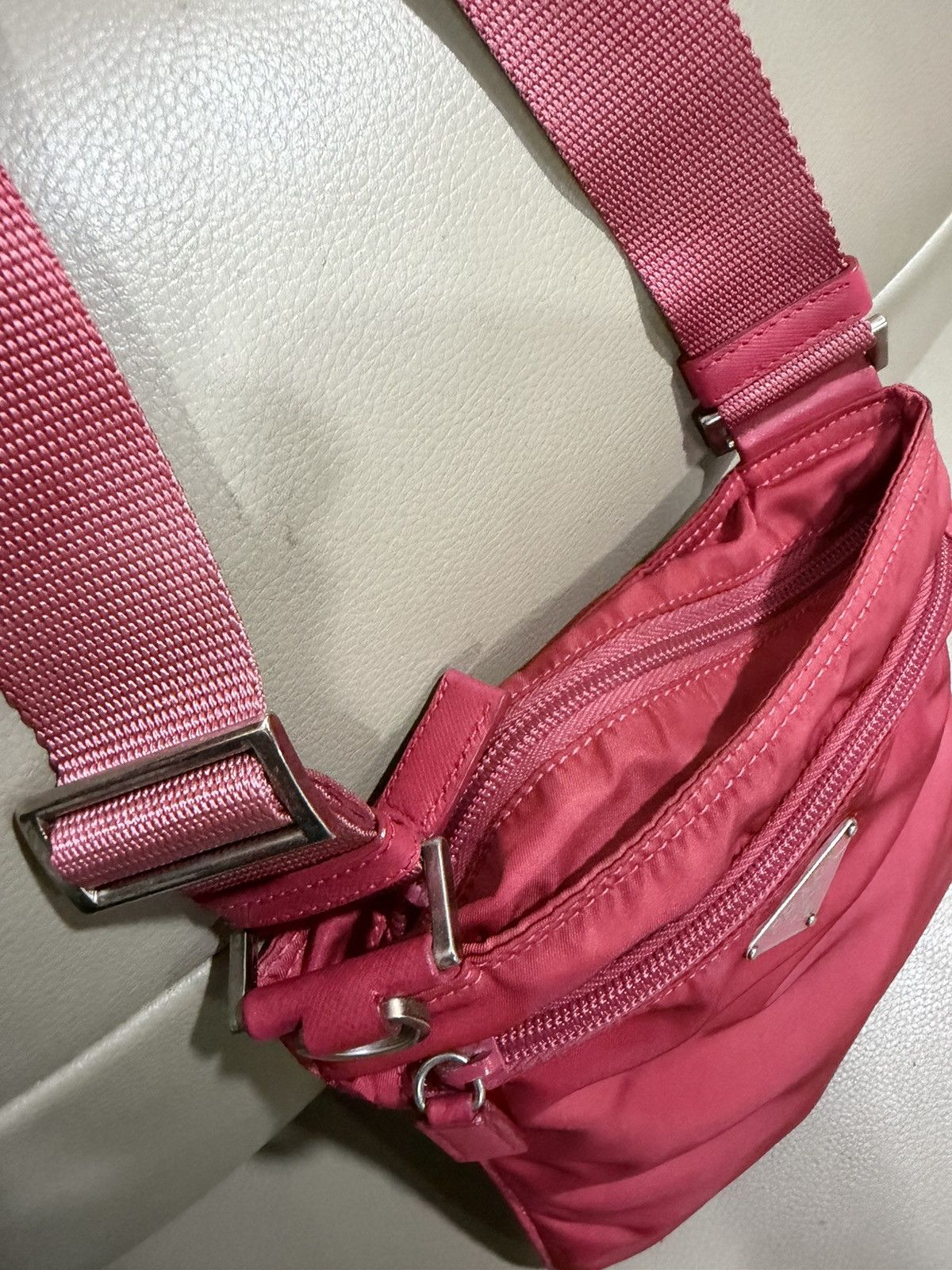 Prada Authentic Prada Tessuto Nyalon Sling Bag Size ONE SIZE - 6 Thumbnail
