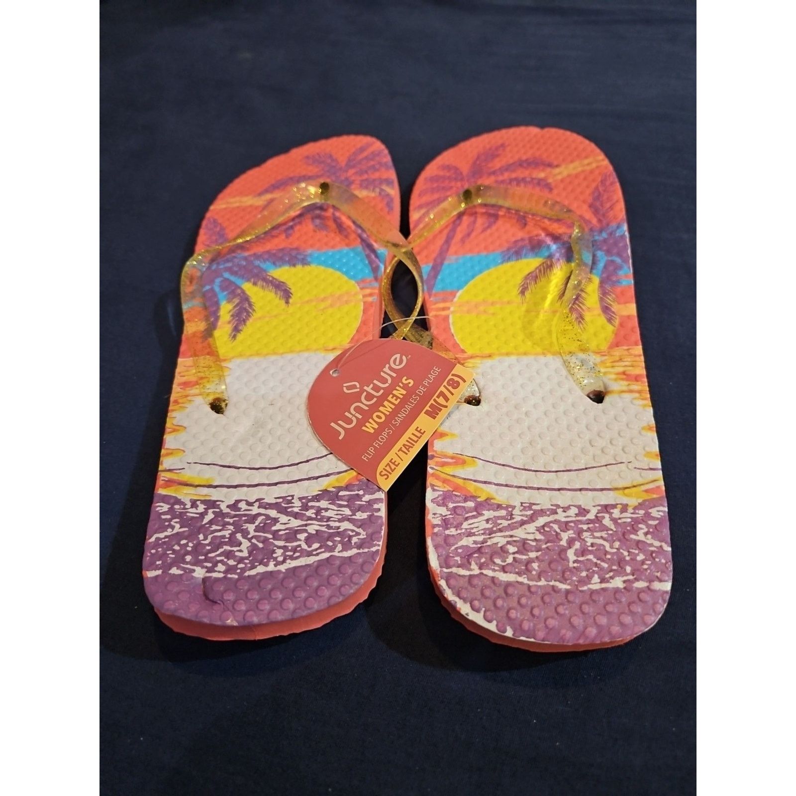 Other Juncture Women's 7/8 Flip Flops / Sandals Size US 7 / IT 37 - 2 Thumbnail