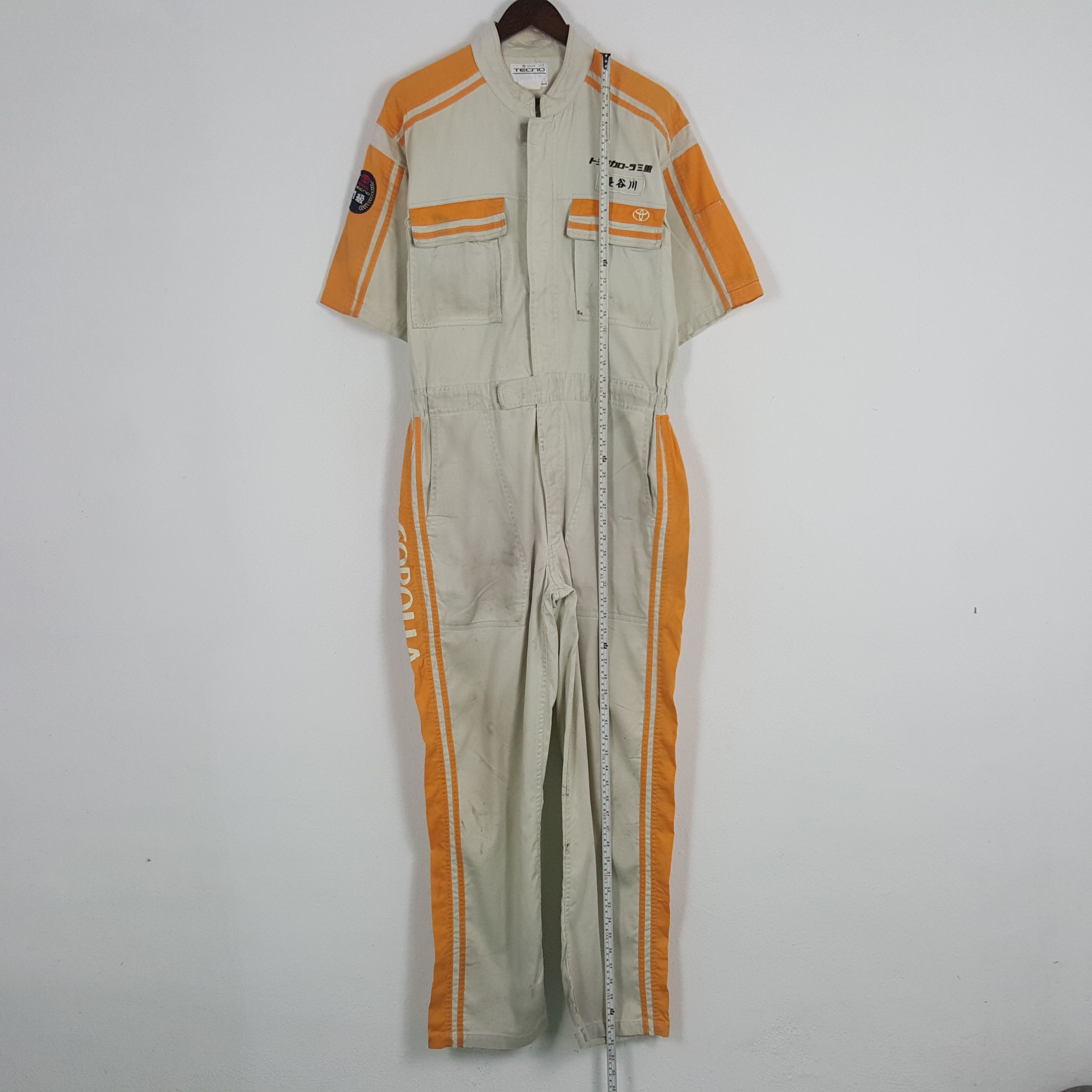 Vintage Vintage Toyota Corolla Worker Jumpsuit Coverall Jacket Size US L / EU 52-54 / 3 - 7 Thumbnail