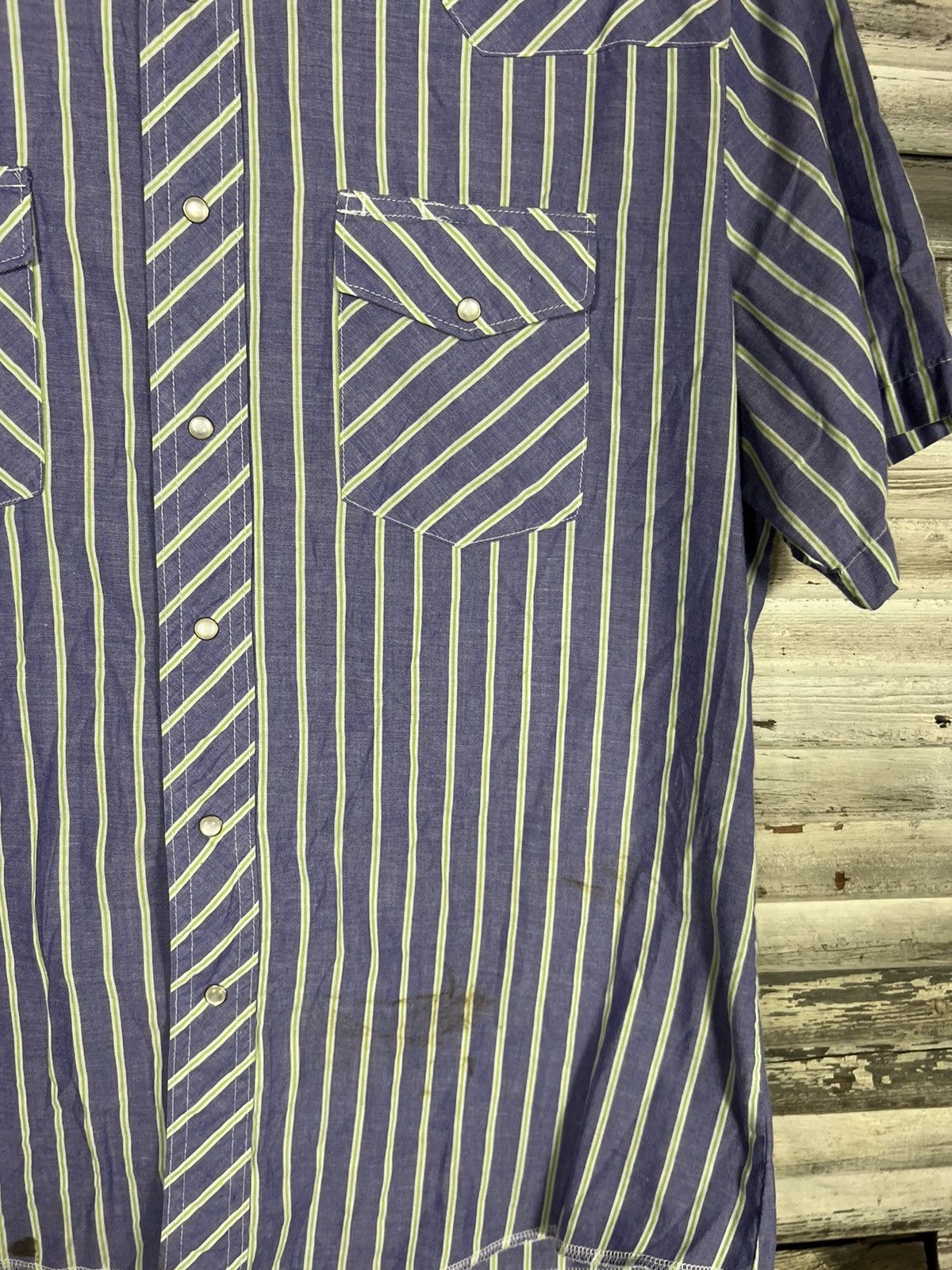 Vintage × Wrangler Vintage Western Wear Wrangler Shirt Size US L / EU 52-54 / 3 - 5 Thumbnail