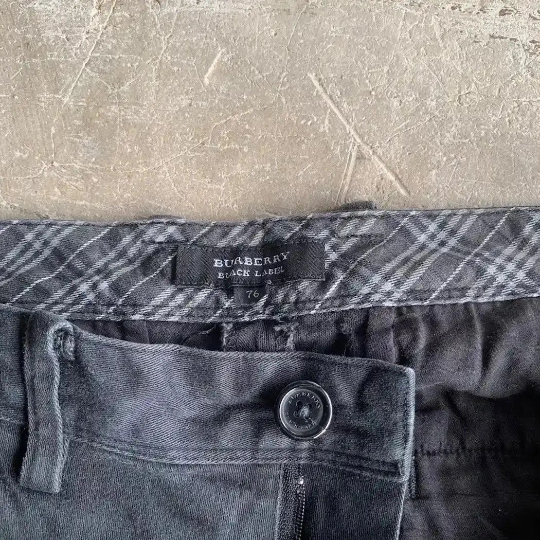 Black Label Burberry x Black Label Designer Chino Blank Pants W29 Size US 29 - 7 Thumbnail