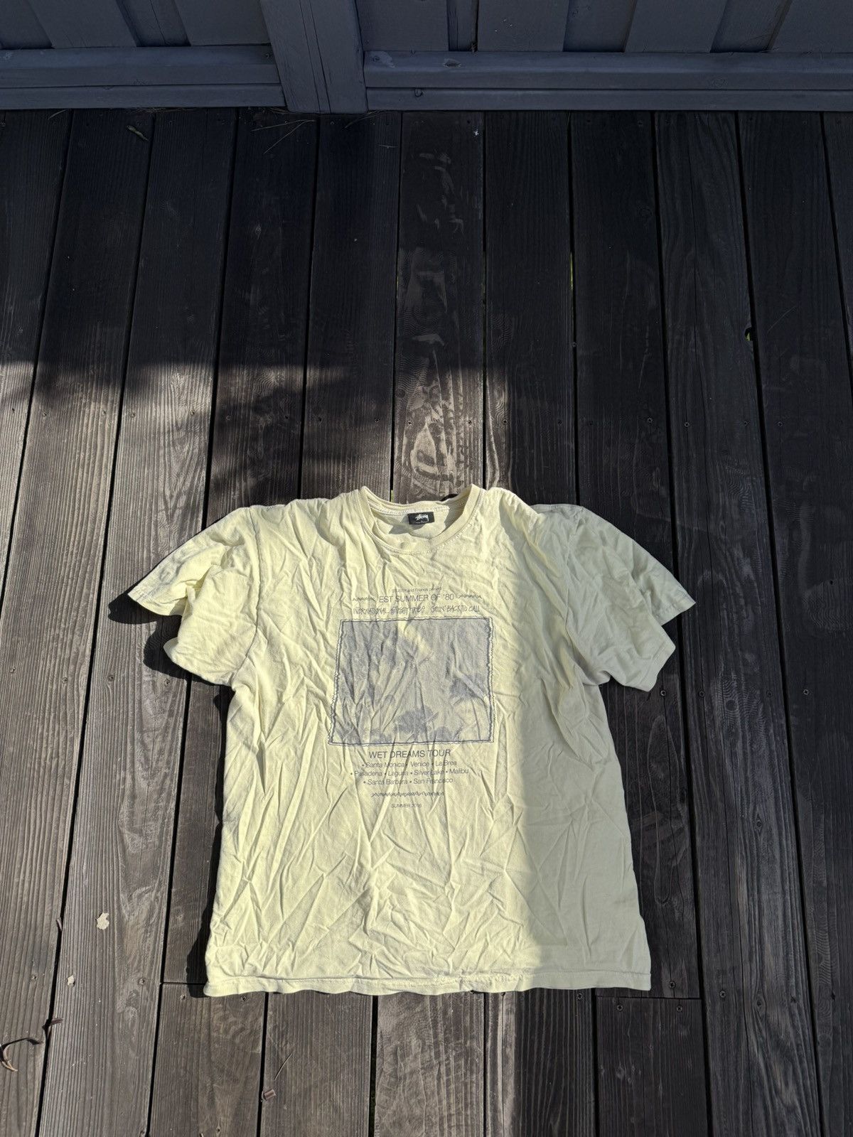 Stussy Stussy graphic tee - Wet dreams tour Size US L / EU 52-54 / 3 - 1 Thumbnail