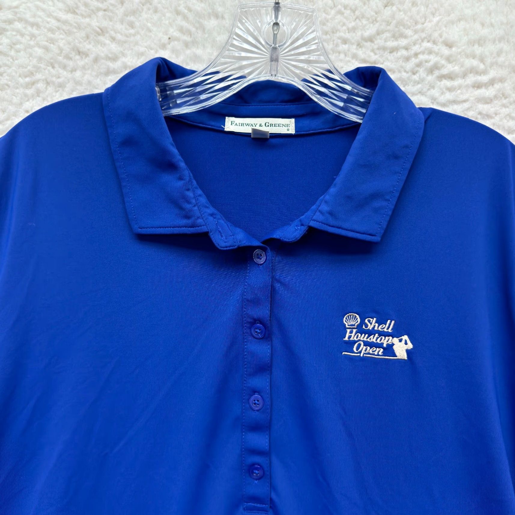 Vintage VINTAGE Fairway & Greene Golf Polo Shirt XL Women Shell Houston Open Performance Shirt Size XL / US 12-14 / IT 48-50 - 3 Thumbnail