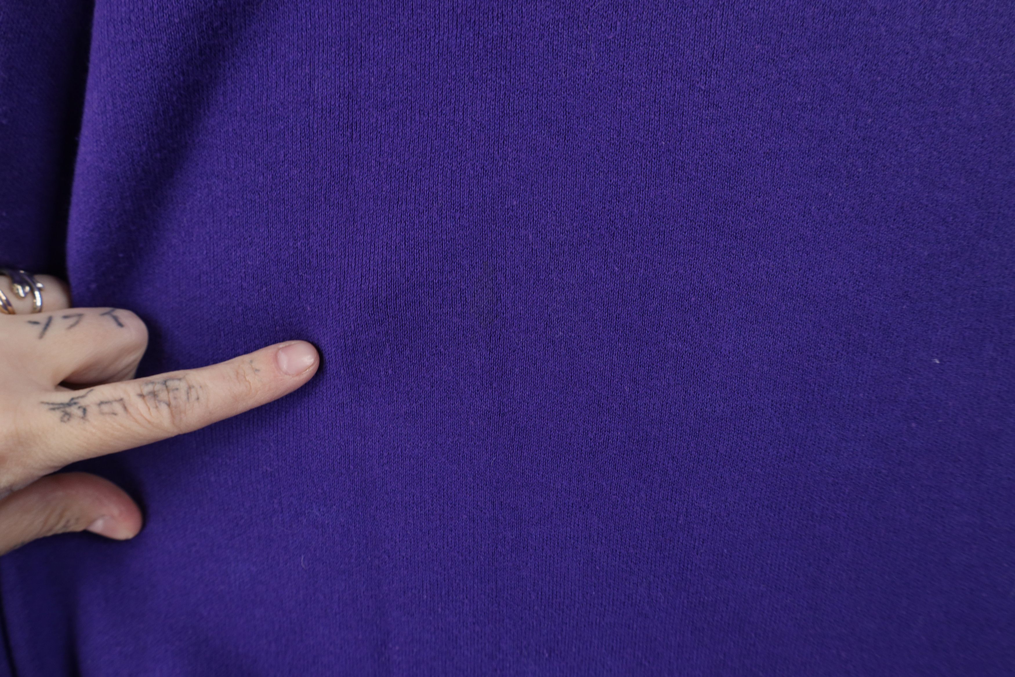 Vintage Vintage 90s Streetwear Blank Baggy Knit Crewneck Sweater USA Size XXL / US 16-18 / IT 52-54 - 11 Thumbnail