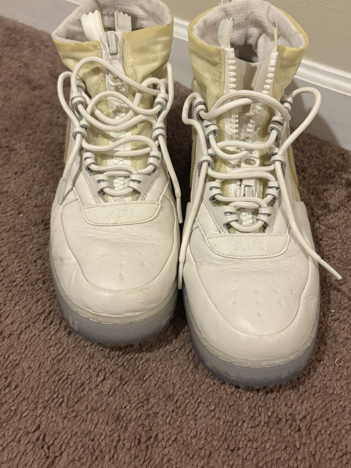 Nike NIKE X GORE-TEX AIR FORCE 1 “PHANTOM WHITE” HIGH Size US 11 / EU 44 - 5 Thumbnail