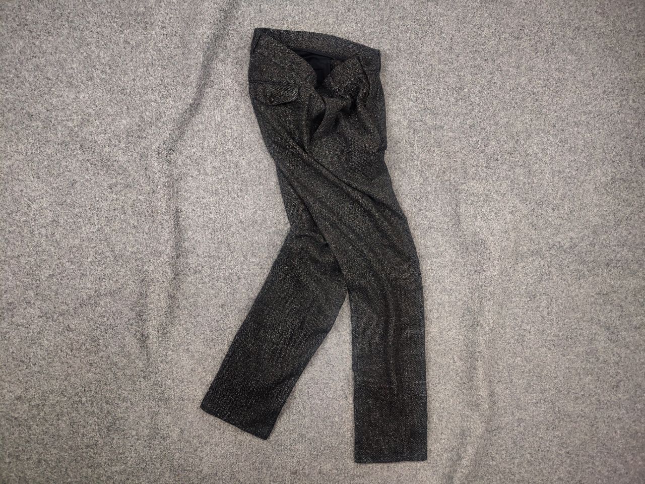 Homecore Homecore Japan Design Wool Blend Straight Casual Tweed Pants Size US 30 / EU 46 - 1 Thumbnail