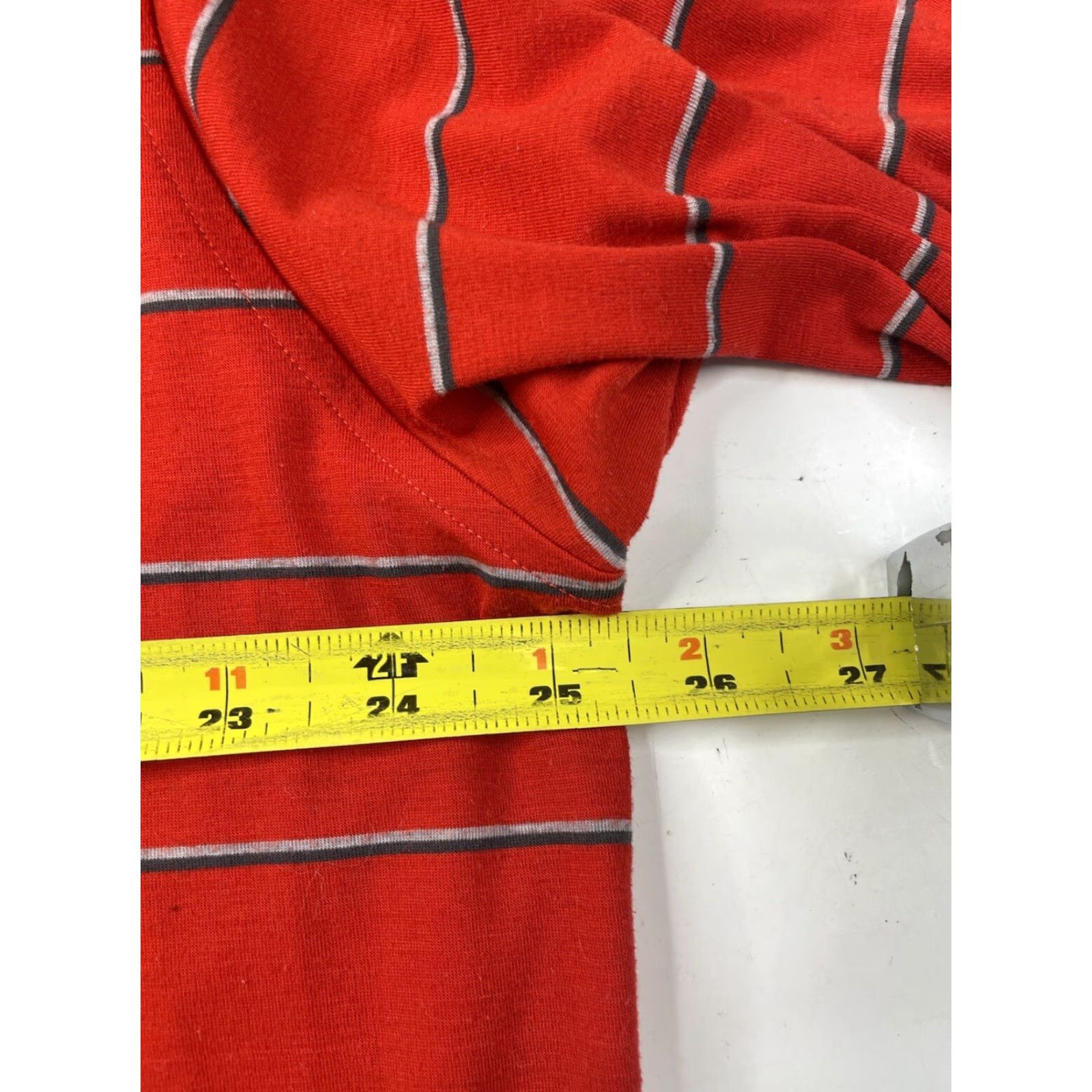 Footjoy FootJoy FJ BALTUSROL Polo Shirt Striped Red Mens XL Golf Polo Shirt, Red, FootJoy, Polo, Men, XL Size US XL / EU 56 / 4 - 6 Thumbnail