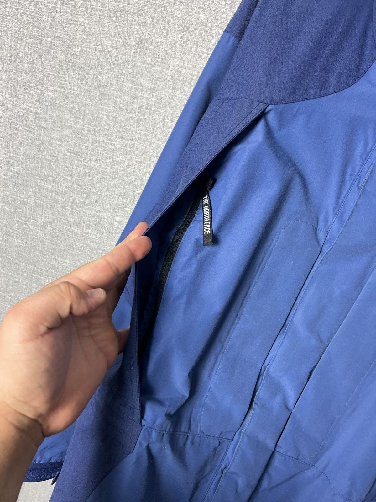 Goretex × The North Face × Vintage Rare Vintage The North Face Gore-Tex Blue TNF Jacket Size US S / EU 44-46 / 1 - 11 Thumbnail