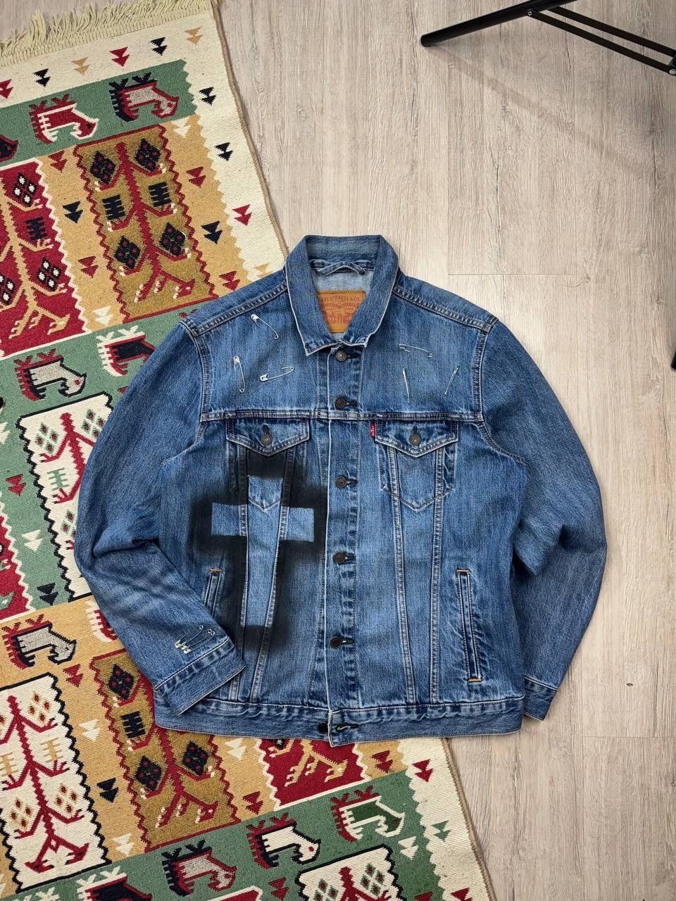 Levi's × Vintage Vintage Levi’s Custom Denim Jacket Size US L / EU 52-54 / 3 - 2 Thumbnail