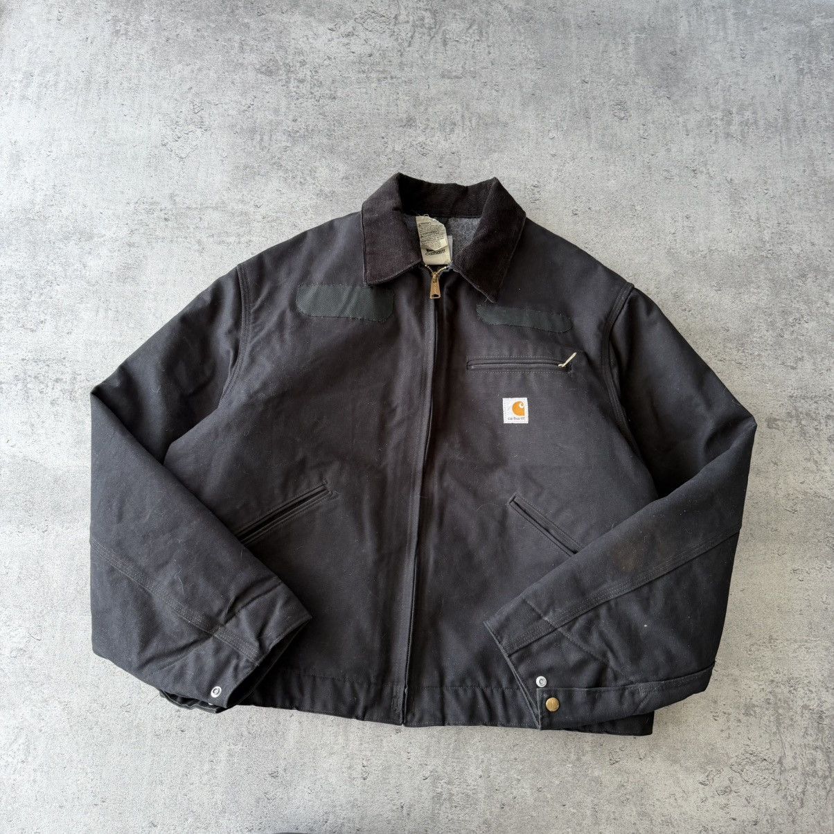 Carhartt Carhartt detroit jacket J01 BLK Workwear usa boxy streetwear Size US L / EU 52-54 / 3 - 3 Thumbnail