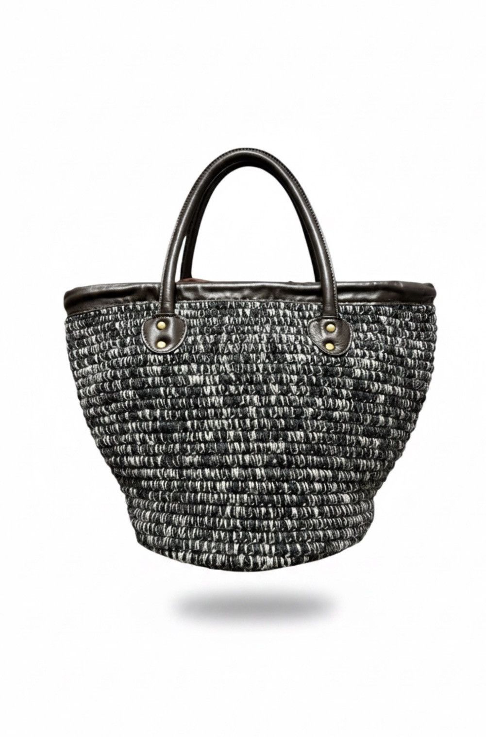 Issey Miyake 1990s Issey Miyake Plantation Bucket Rug Shoulder Bag Size ONE SIZE - 1 Thumbnail