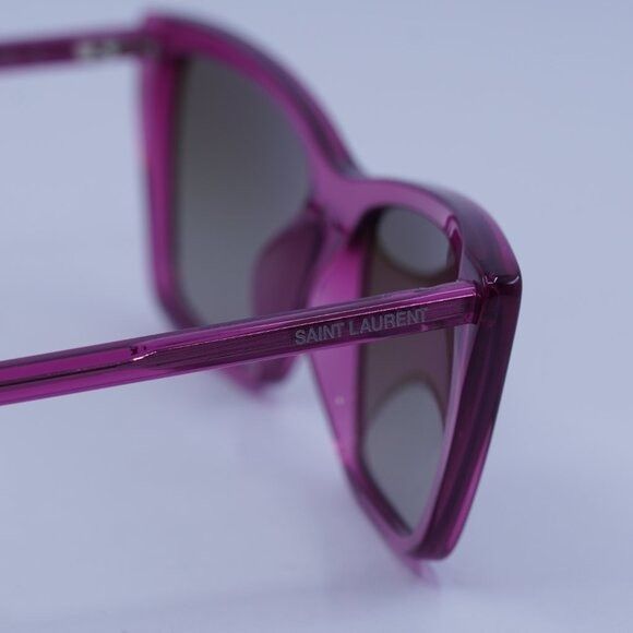 Saint Laurent Paris Saint Laurent SL737 MICA THIN 006 Sunglasses Cyclamen Size ONE SIZE - 10 Thumbnail