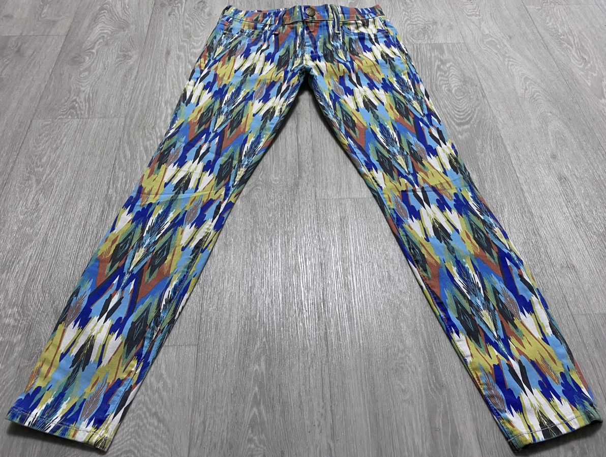 Current/Elliot Current/Elliott Full Printed Multicolour Arrow Stretch Jeans Size 25" / US 0 / IT 36 - 6 Thumbnail