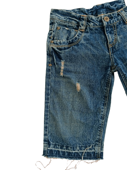 Japanese Brand KISS MARK DENIM Short Pants Nice Style Size 29" - 6 Thumbnail
