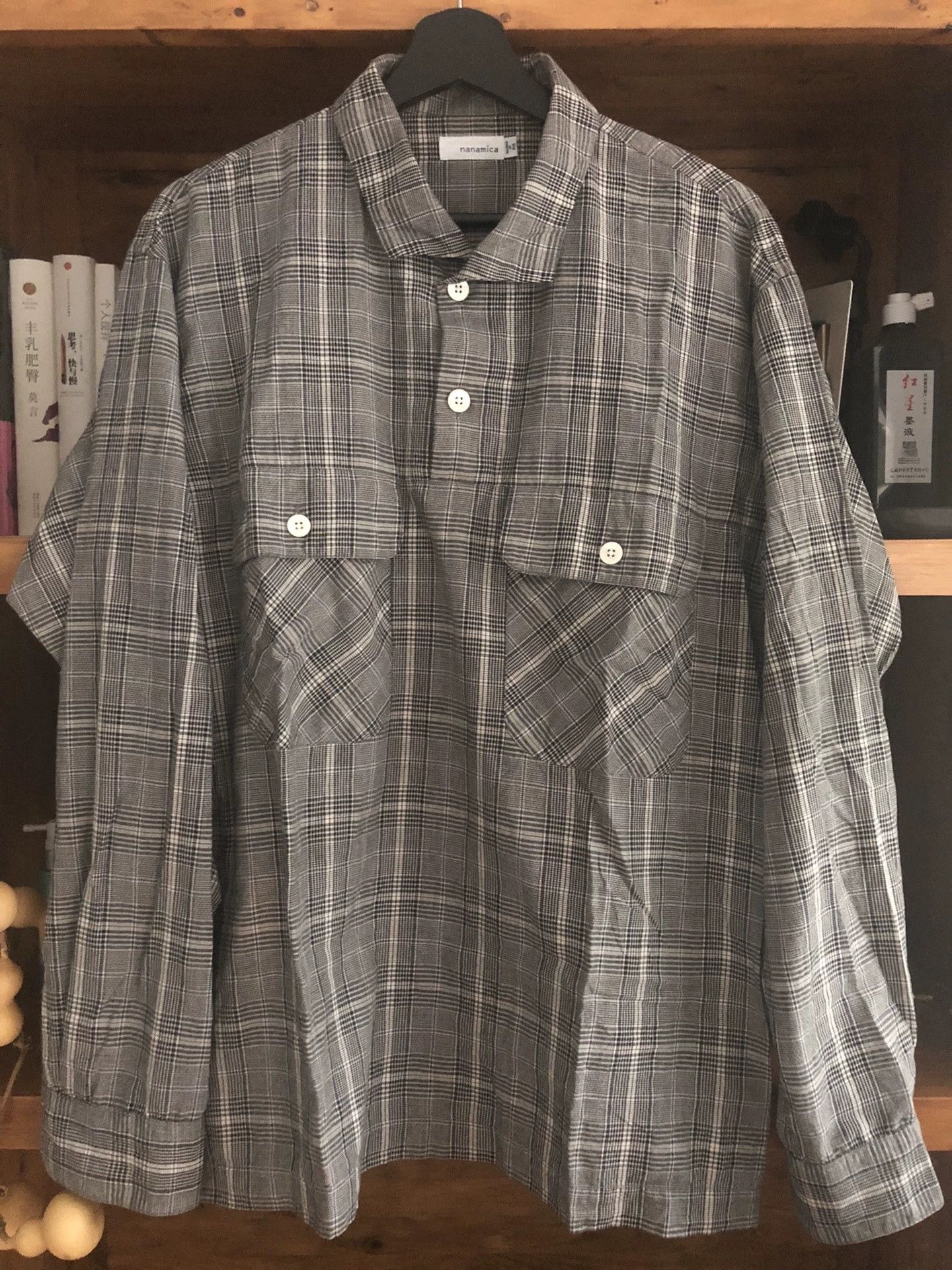 Nanamica Nanamica 20AW Plaid Oversized Coat Size US M / EU 48-50 / 2 - 1 Thumbnail