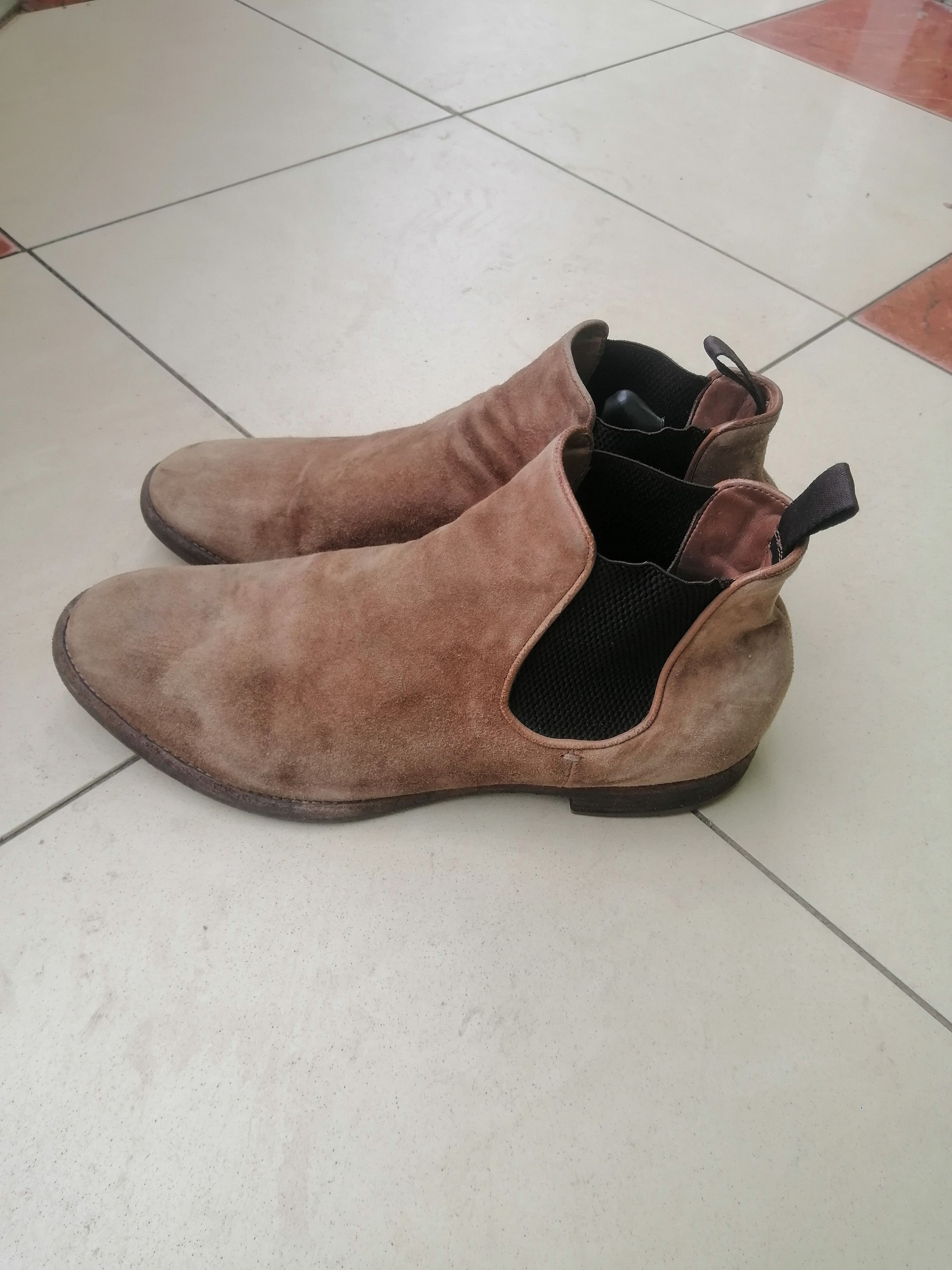 Officine Creative Officine Creative Suede Chelsea Boots Tan EU 42.5 Size US 9.5 / EU 42-43 - 9 Thumbnail