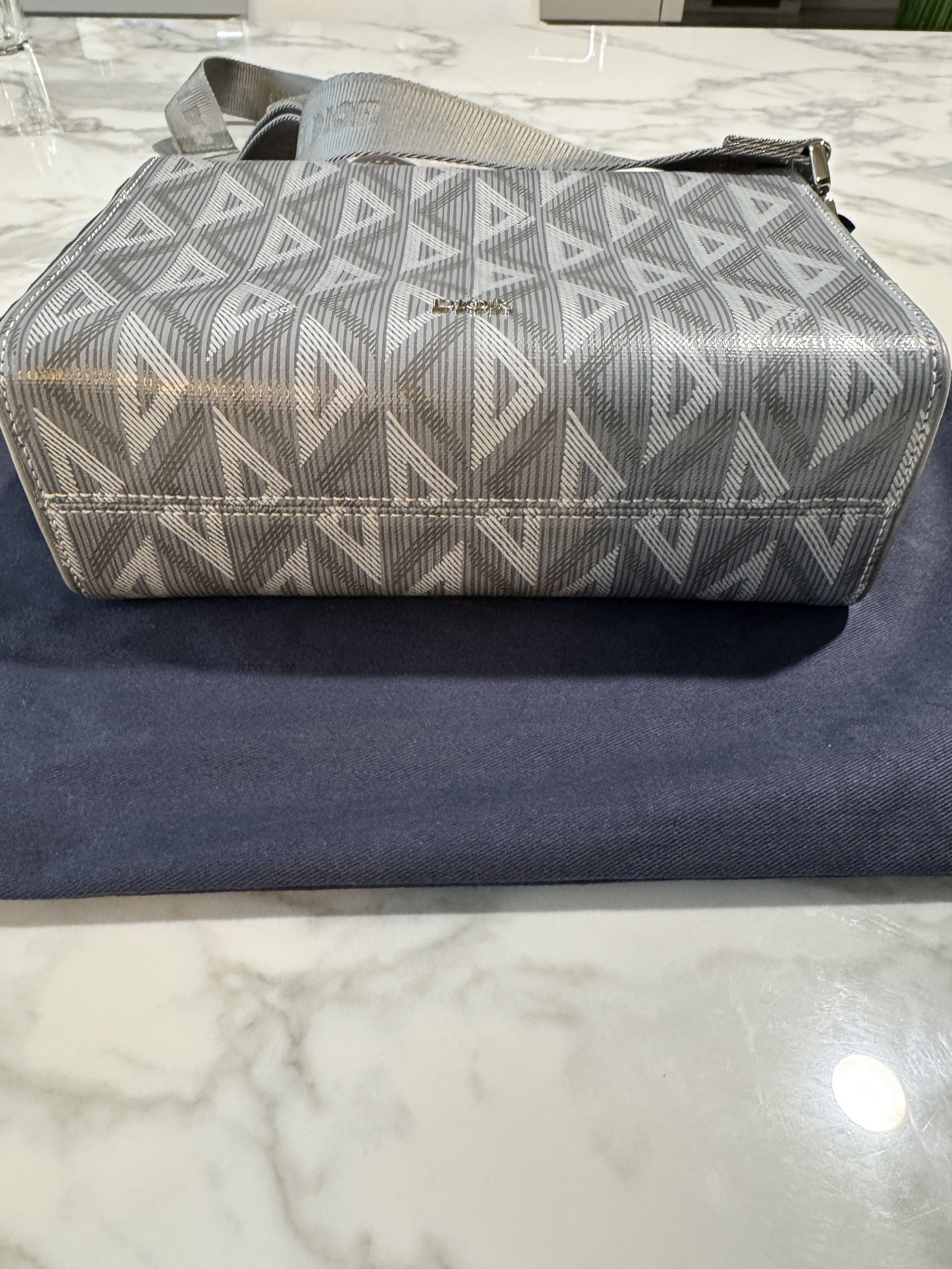 Dior Lingot pouch saddle diamond canvas Size ONE SIZE - 6 Thumbnail