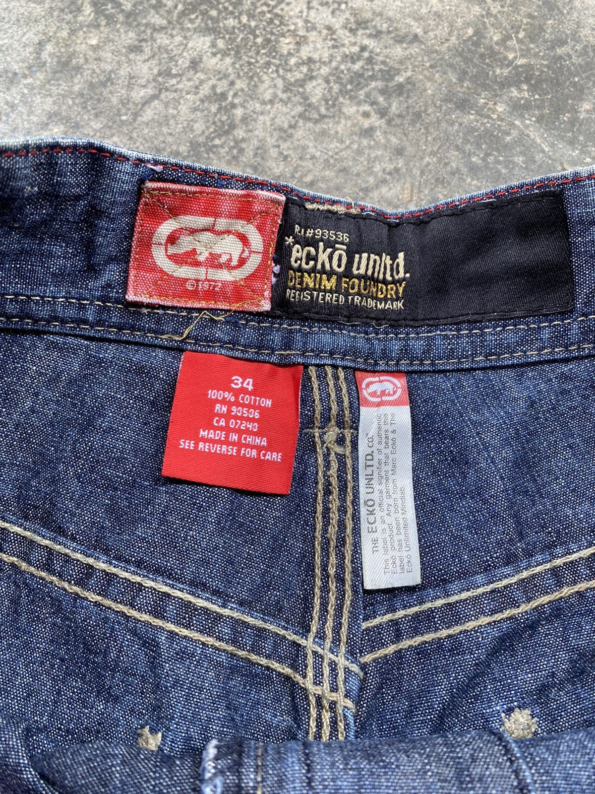 Ecko Unltd. Vintage Ecko Unltd Baggy Carpenter Pants Size US 34 / EU 50 - 8 Thumbnail