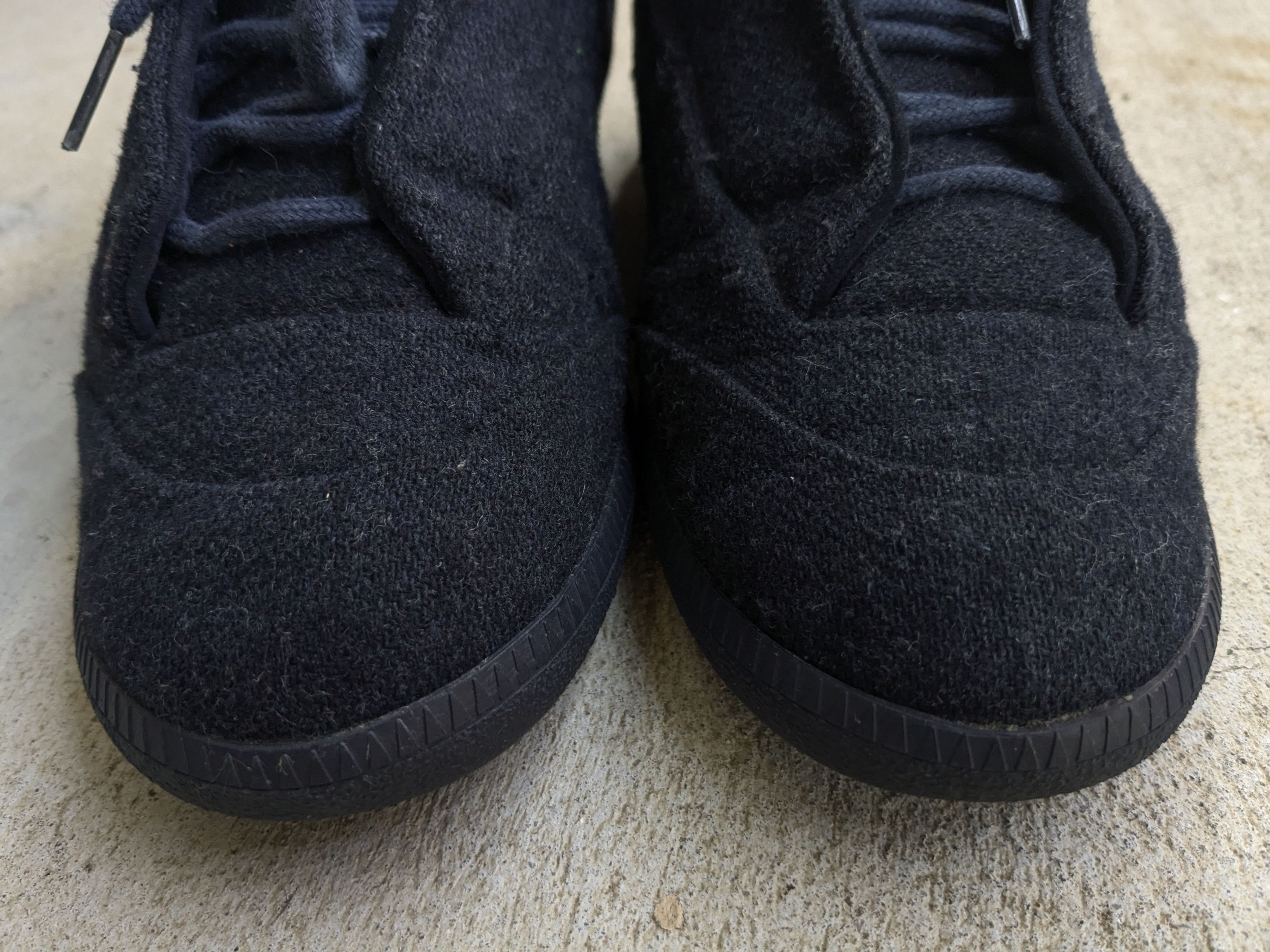 Maison Margiela Maison Margiela Future Navy Blue Wool 9 42 High Tops Size US 9 / EU 42 - 2 Thumbnail