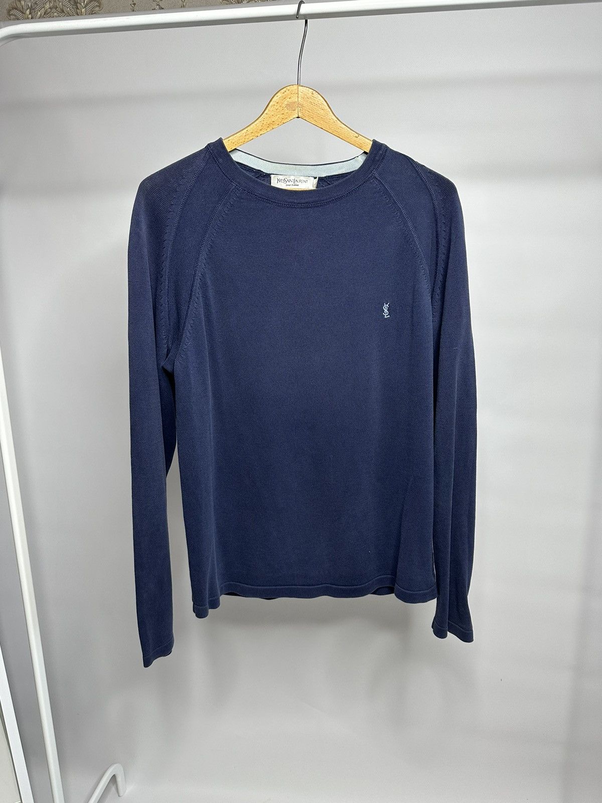 Yves Saint Laurent Yves Saint Laurent Sweaters Vintage Size US M / EU 48-50 / 2 - 1 Thumbnail