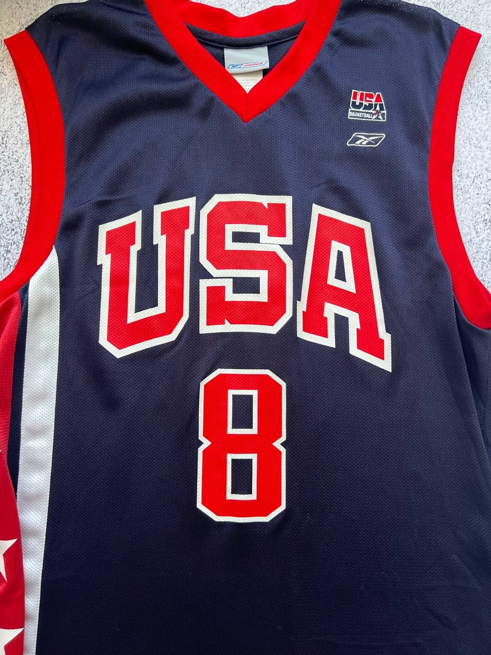 Reebok USA BASKETBALL TEAM SHIRT JERSEY REEBOK #8 KOBE BRYANT Size US M / EU 48-50 / 2 - 12 Thumbnail