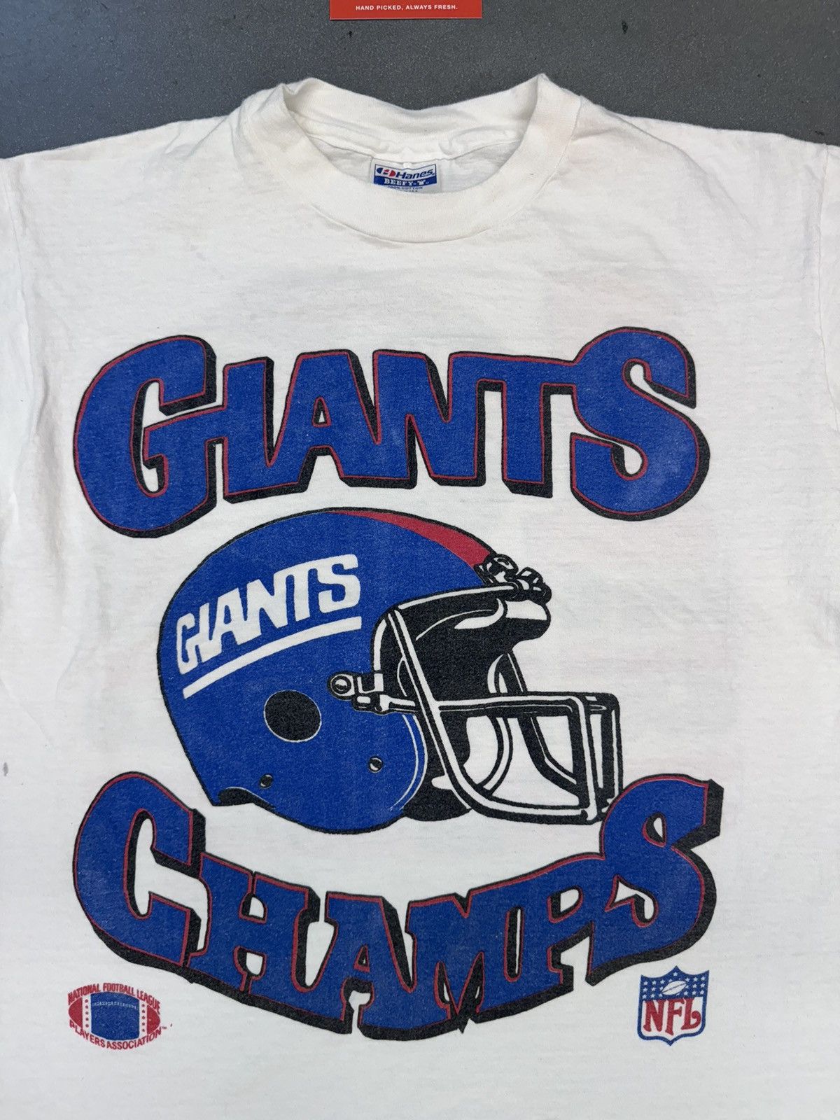 NFL × Vintage ‘90s Vintage NFL New York Giants Touchdown Club Tee Size US L / EU 52-54 / 3 - 2 Thumbnail